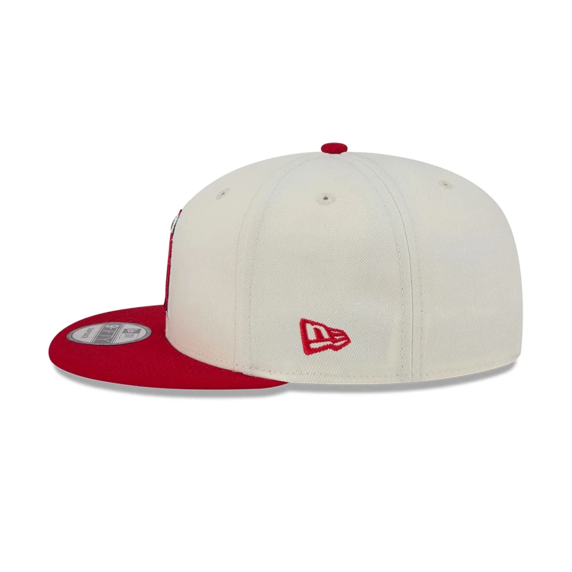 LA Angels MLB Localized White 9FIFTY Snapback Adjustable Cap - Image 6