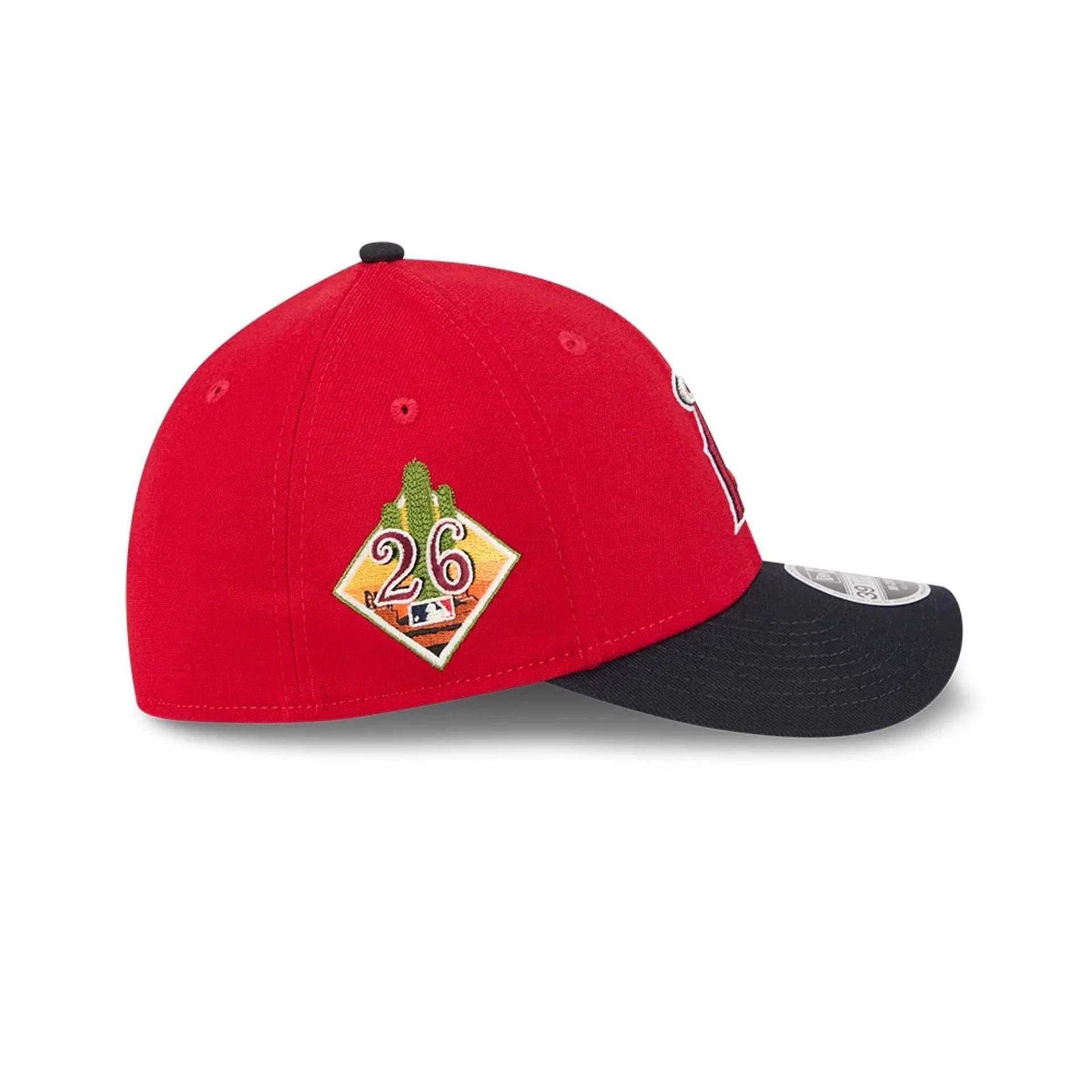 LA Angels MLB Spring Training 2026 Red 39THIRTY M-Crown Stretch Fit Cap - Image 5