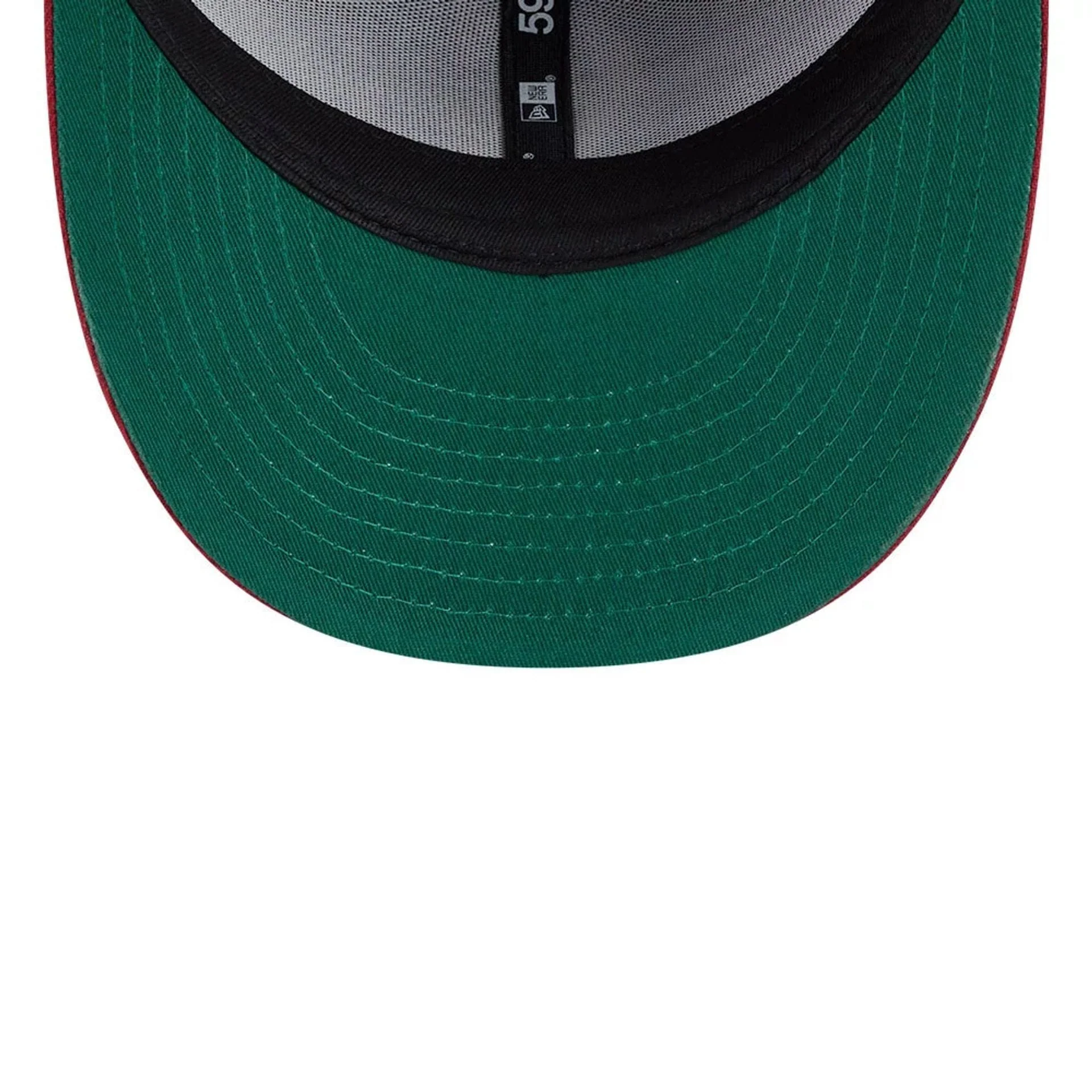 LA Angels MLB Team Cards Black 59FIFTY Fitted Cap - Image 2