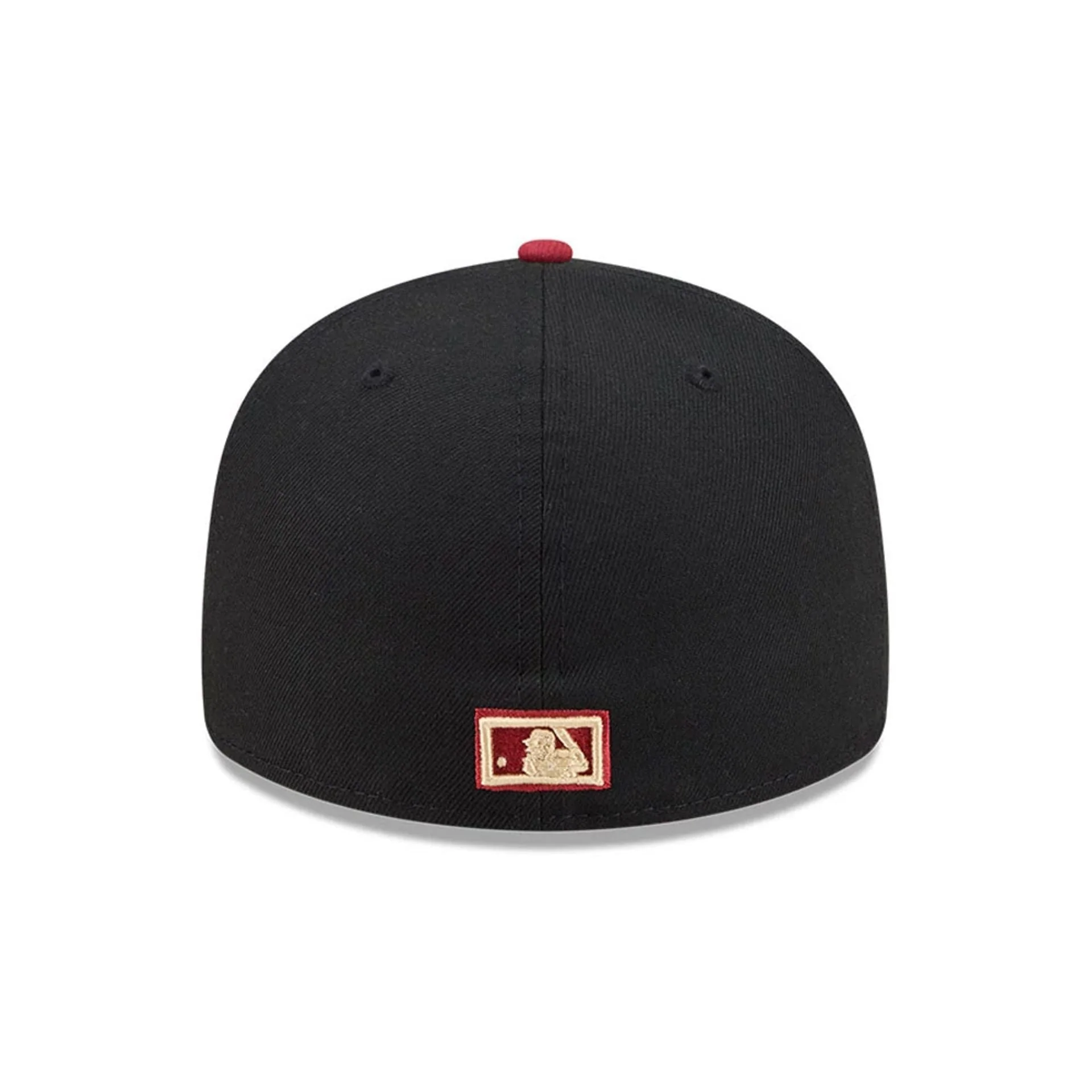 LA Angels MLB Team Cards Black 59FIFTY Fitted Cap - Image 7