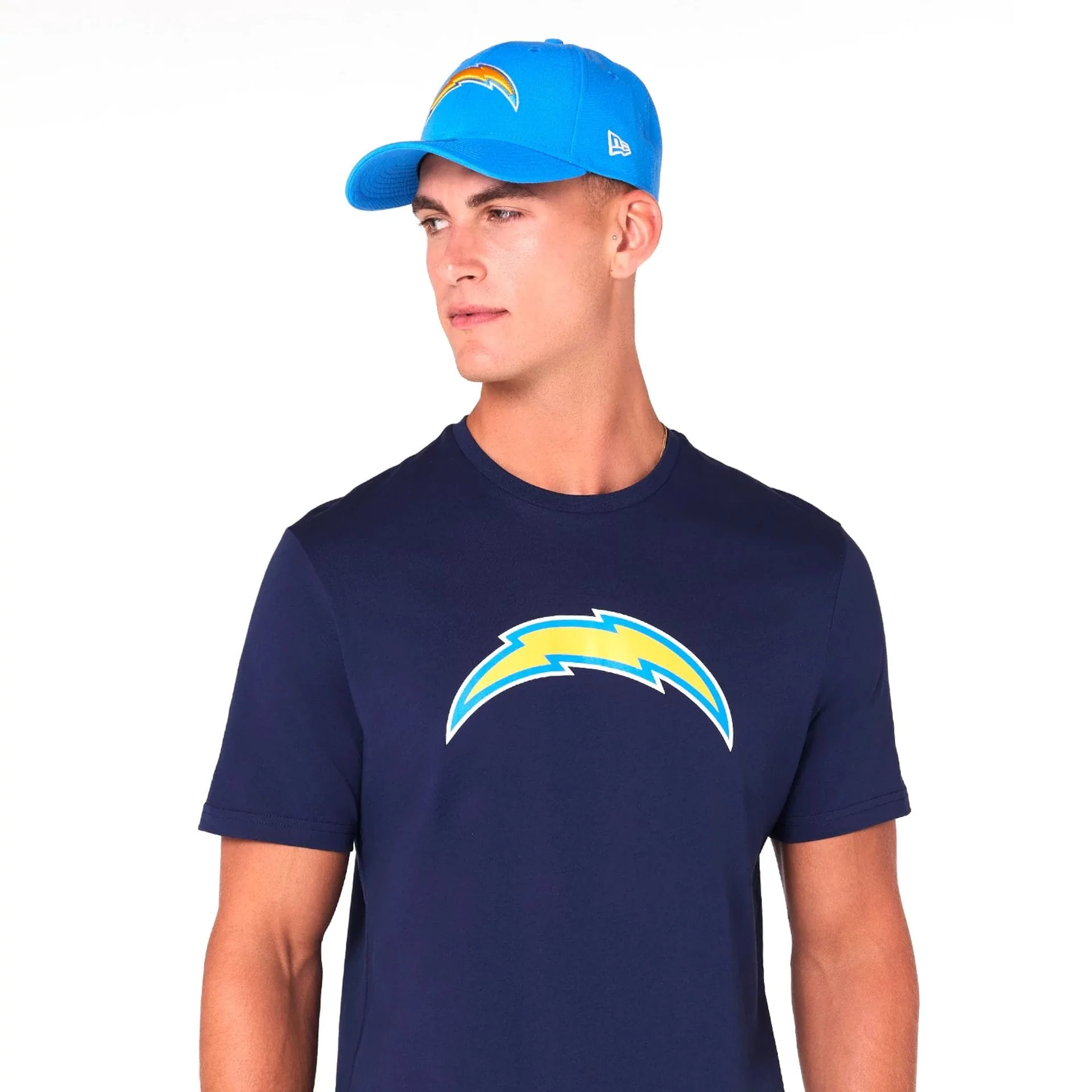 LA Chargers NFL Grey T-Shirt - Image 5