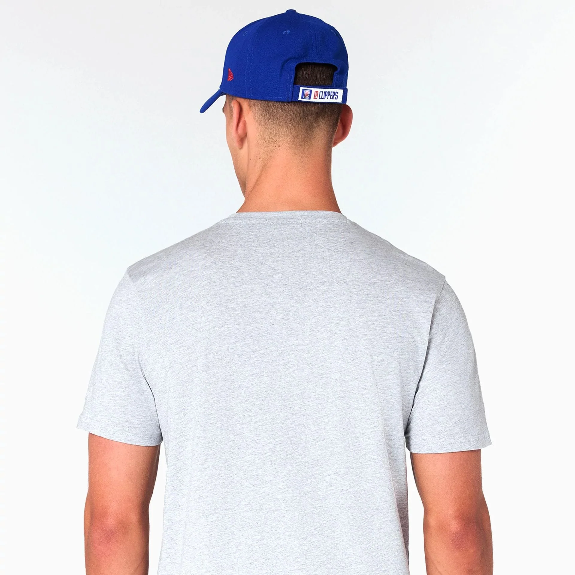 LA Clippers NBA Grey T-Shirt - Image 6
