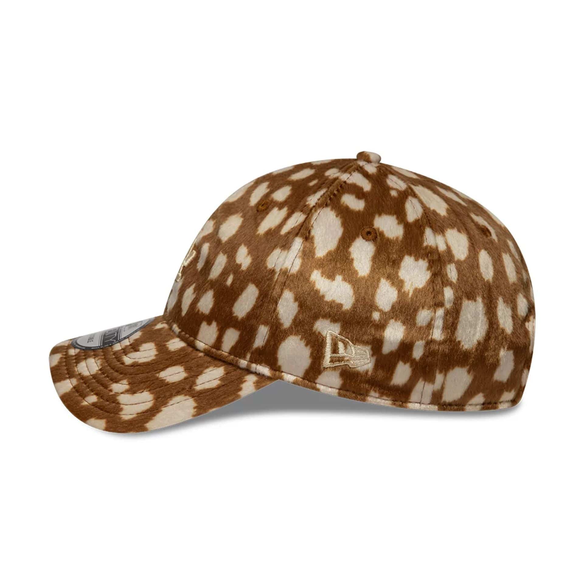 LA Dodgers Animal Print Dark Beige 9TWENTY Adjustable Cap - Image 5