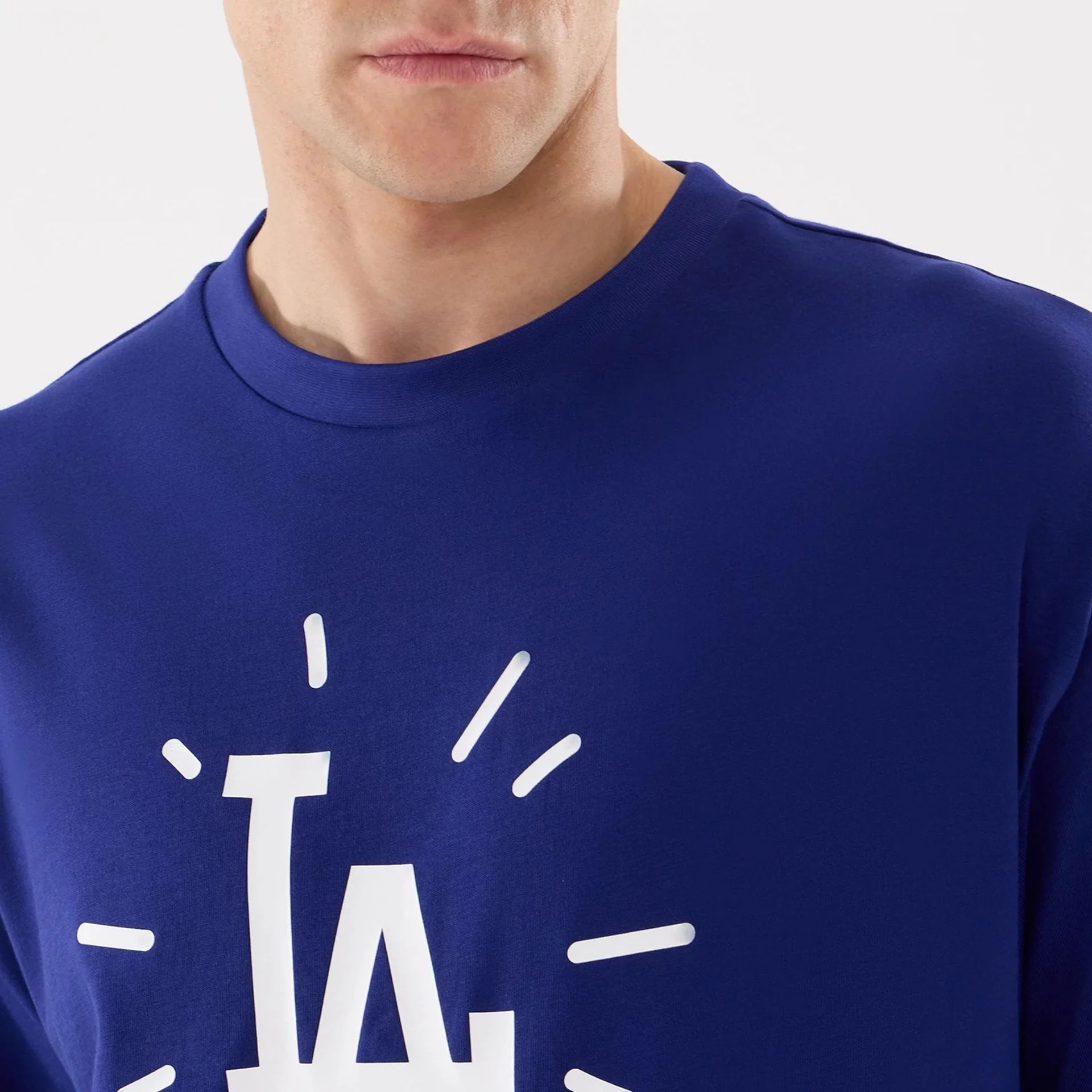 LA Dodgers MLB 59FIFTY Day Graphic Dark Blue T-Shirt - Image 4