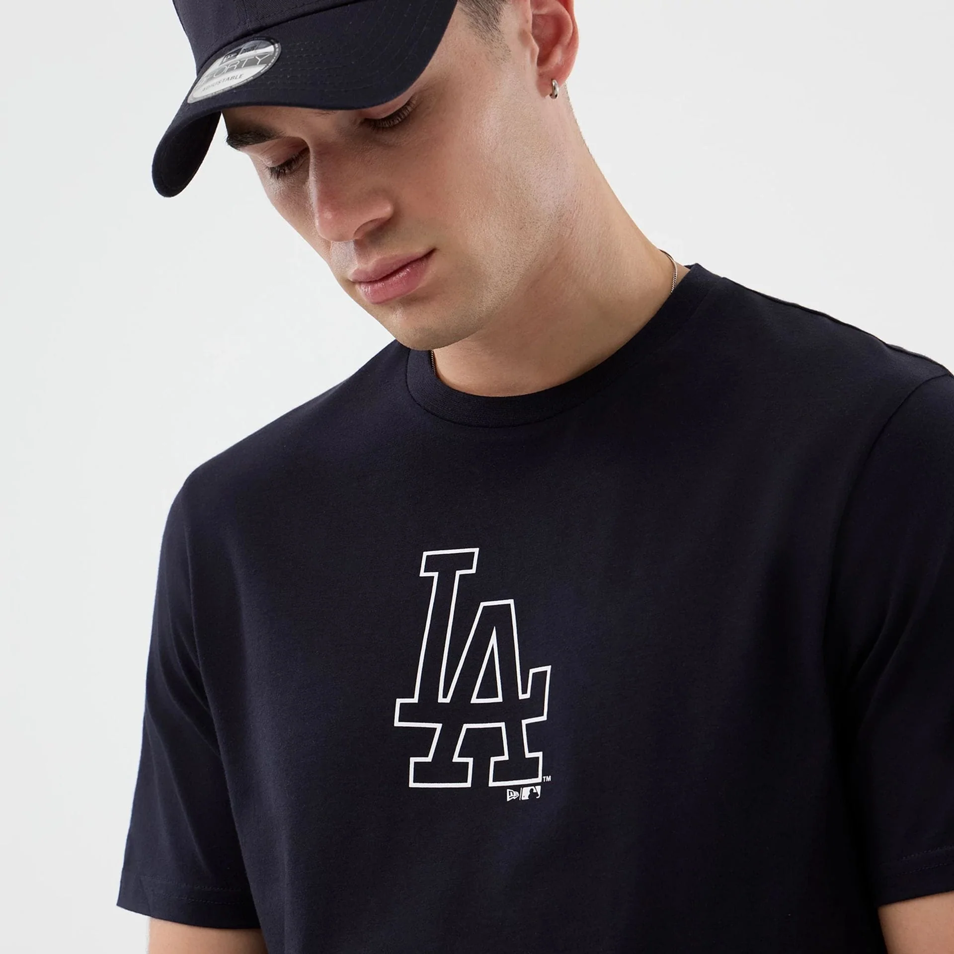 LA Dodgers MLB Back To School Navy T-Shirt - Image 3