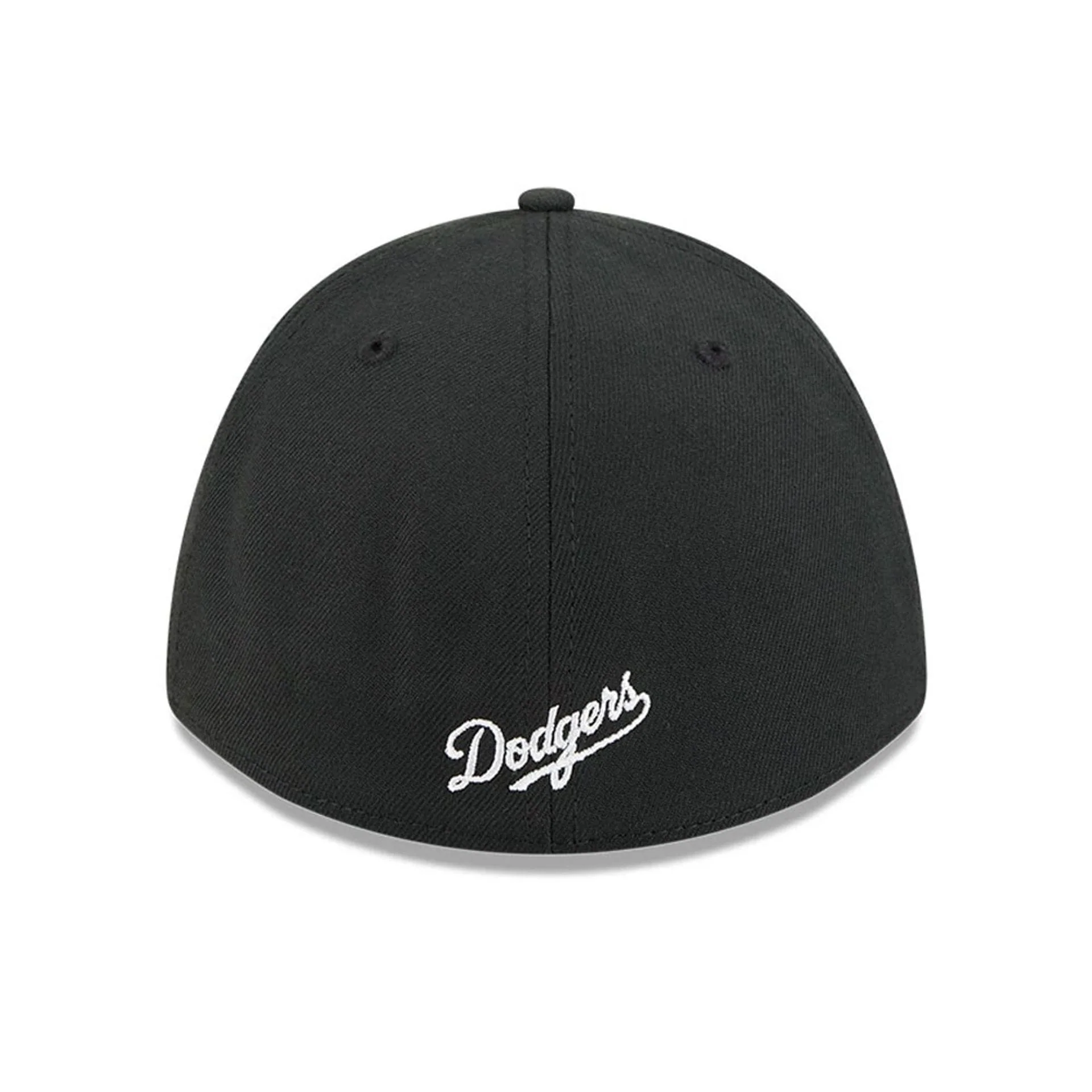 LA Dodgers MLB Black 39THIRTY M-Crown Stretch Fit Cap - Image 5