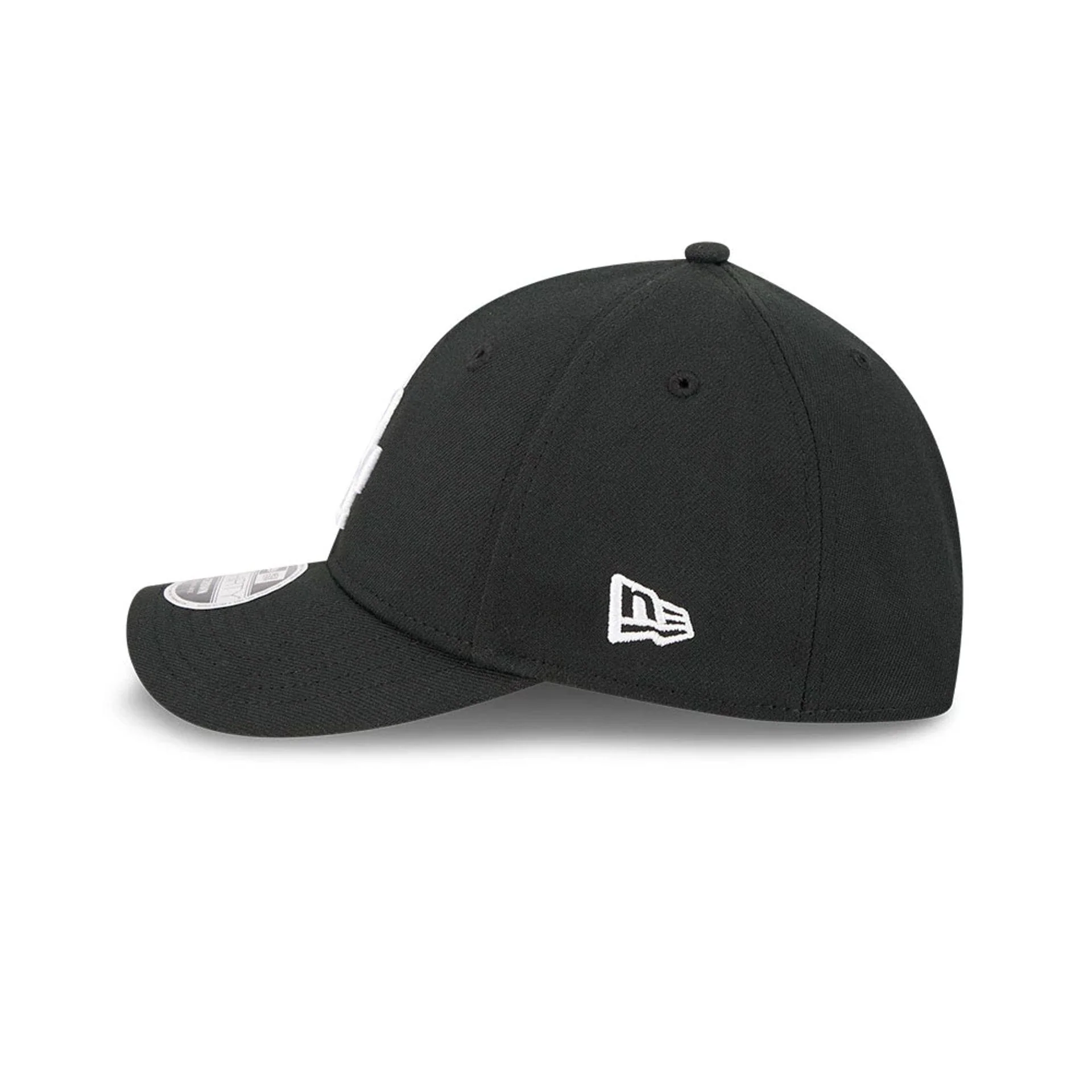 LA Dodgers MLB Black 39THIRTY M-Crown Stretch Fit Cap - Image 6