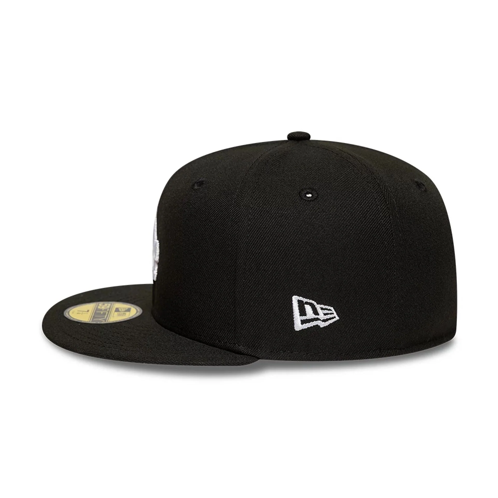 LA Dodgers MLB Black 59FIFTY Fitted Cap - Image 6