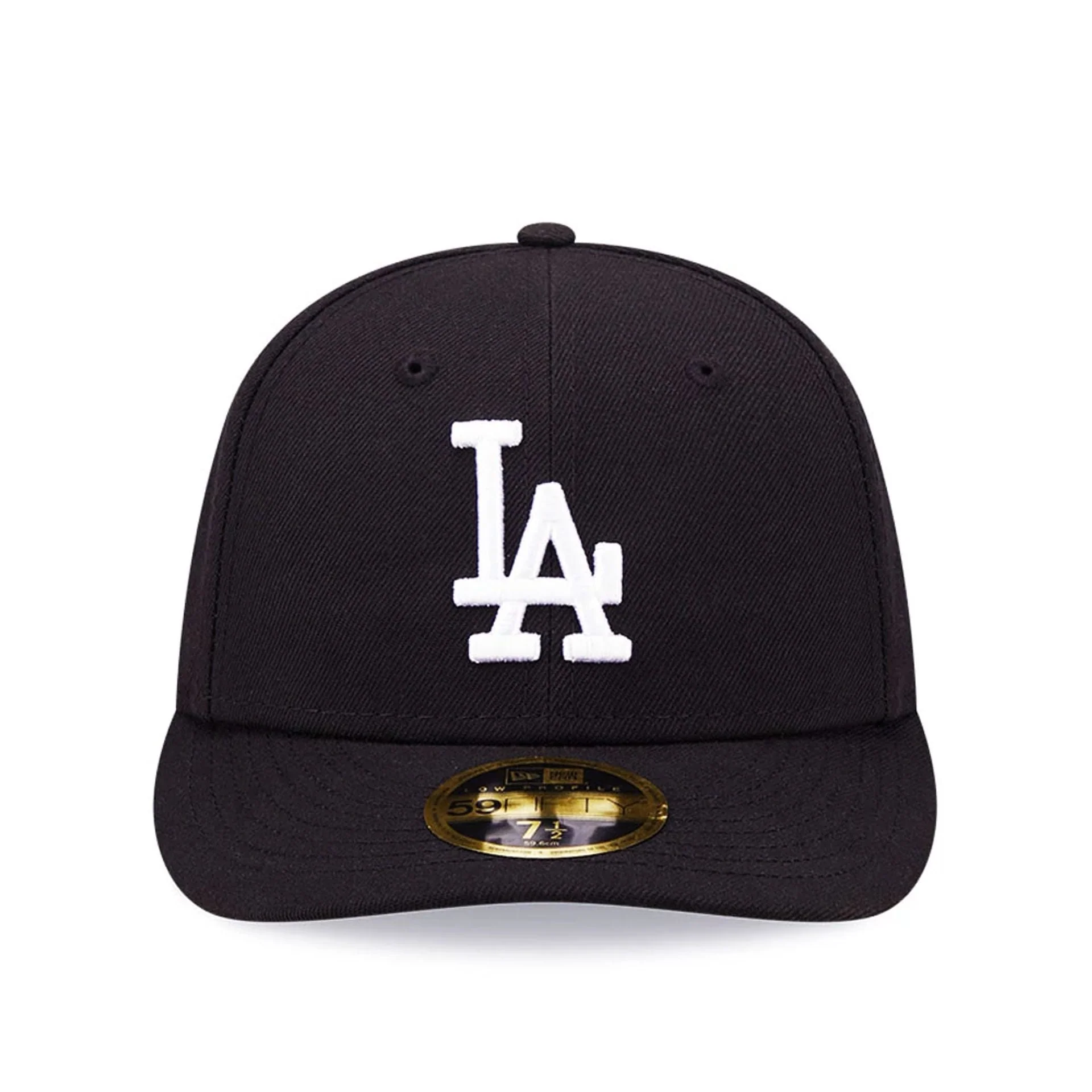 LA Dodgers MLB Black Low Profile 59FIFTY Fitted Cap - Image 3