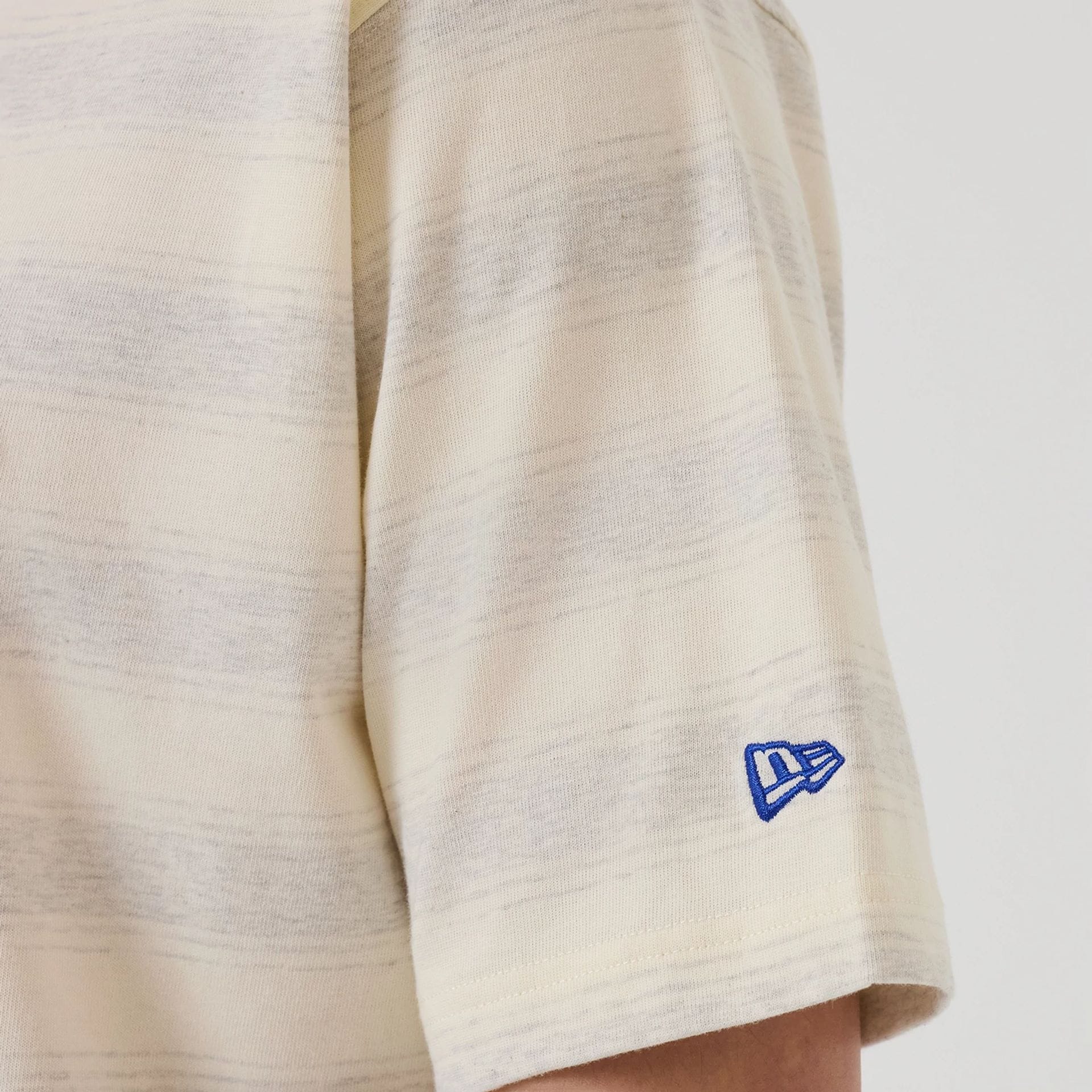 LA Dodgers MLB Border Cream Oversized T-Shirt - Image 5