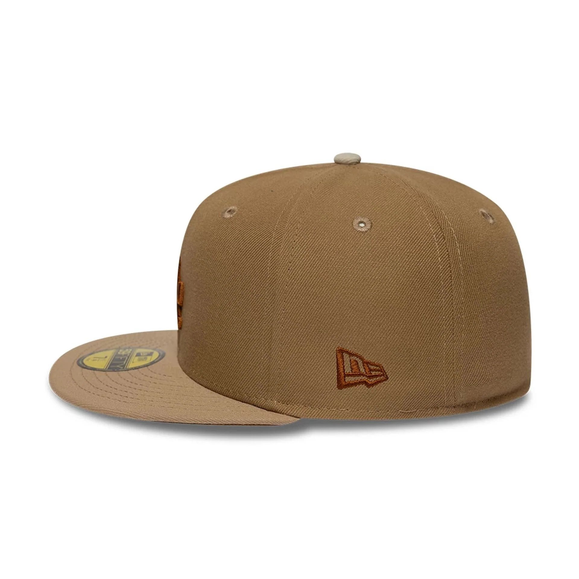 LA Dodgers MLB Camo Beige 59FIFTY Fitted Cap - Image 6