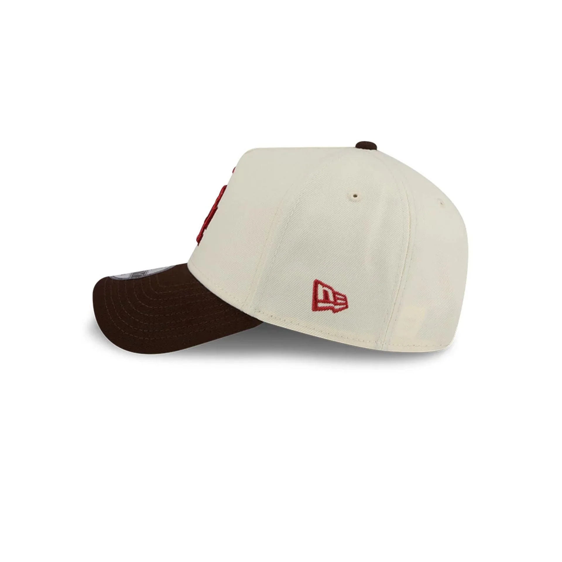 LA Dodgers MLB City Script Cream 9FORTY A-Frame Adjustable Cap - Image 6