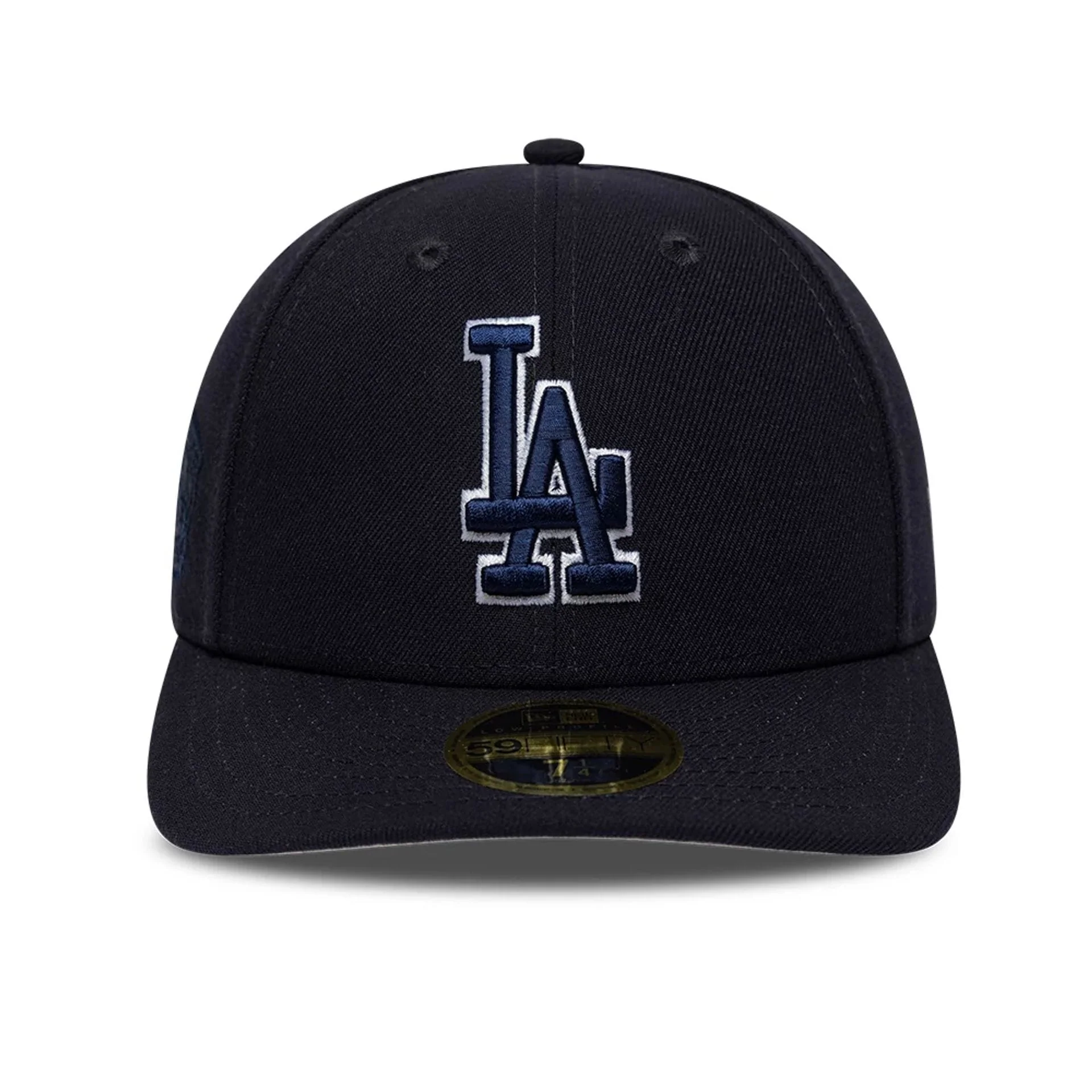 LA Dodgers MLB College Varsity Navy Low Profile 59FIFTY Fitted Cap - Image 3