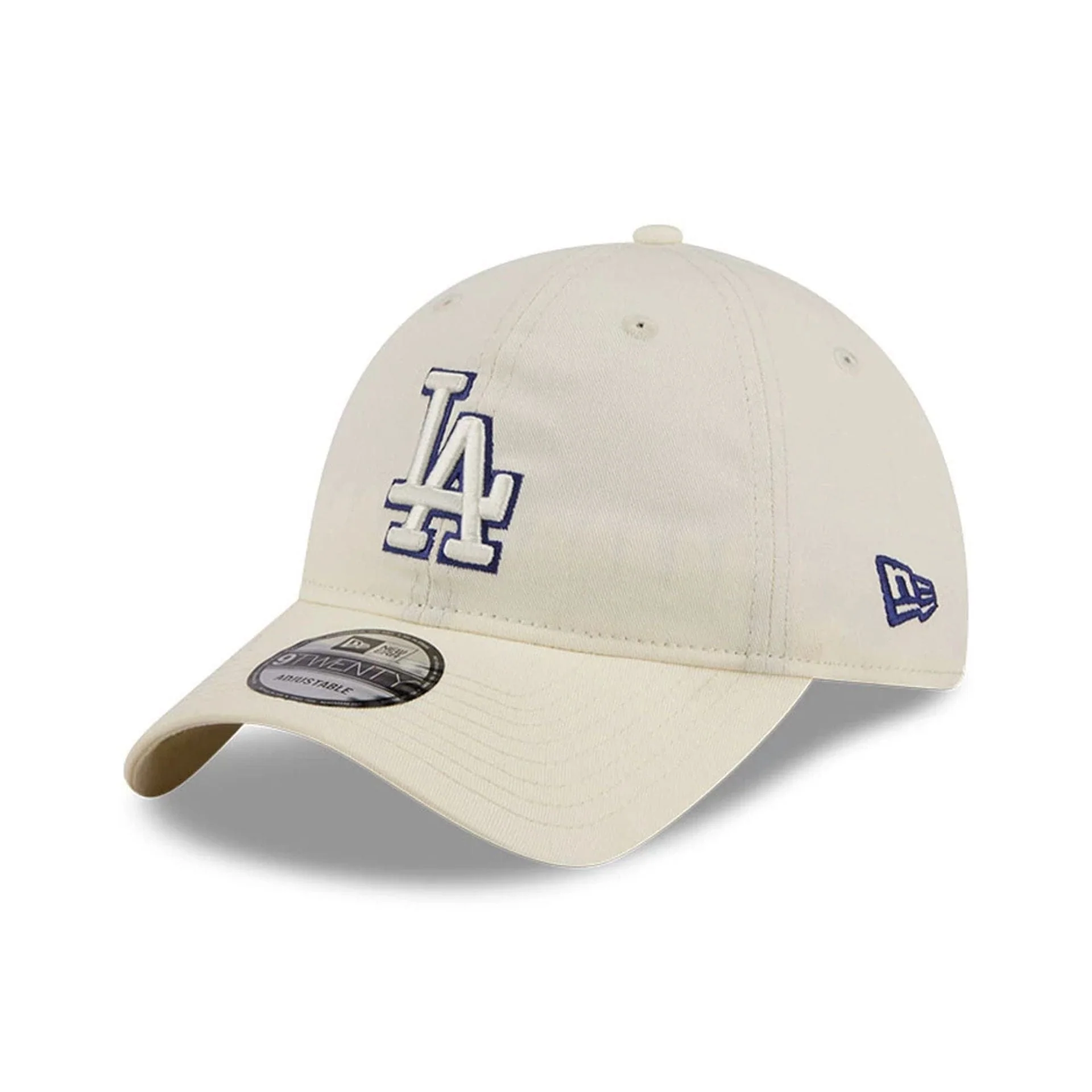 LA Dodgers MLB Colours White 9TWENTY Adjustable Cap - Image 3