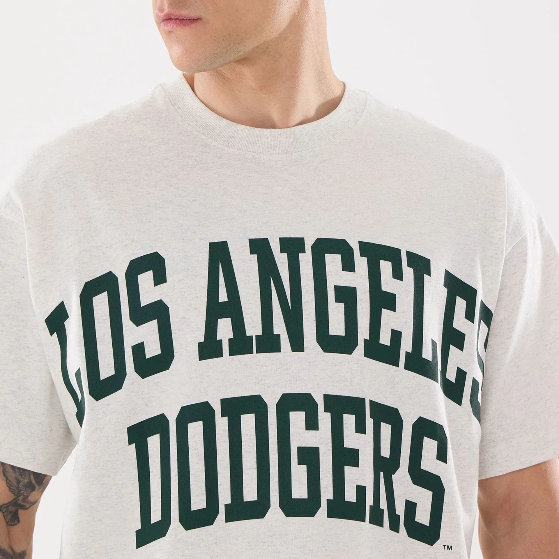 LA Dodgers MLB Comfort Grey T-Shirt - Image 4