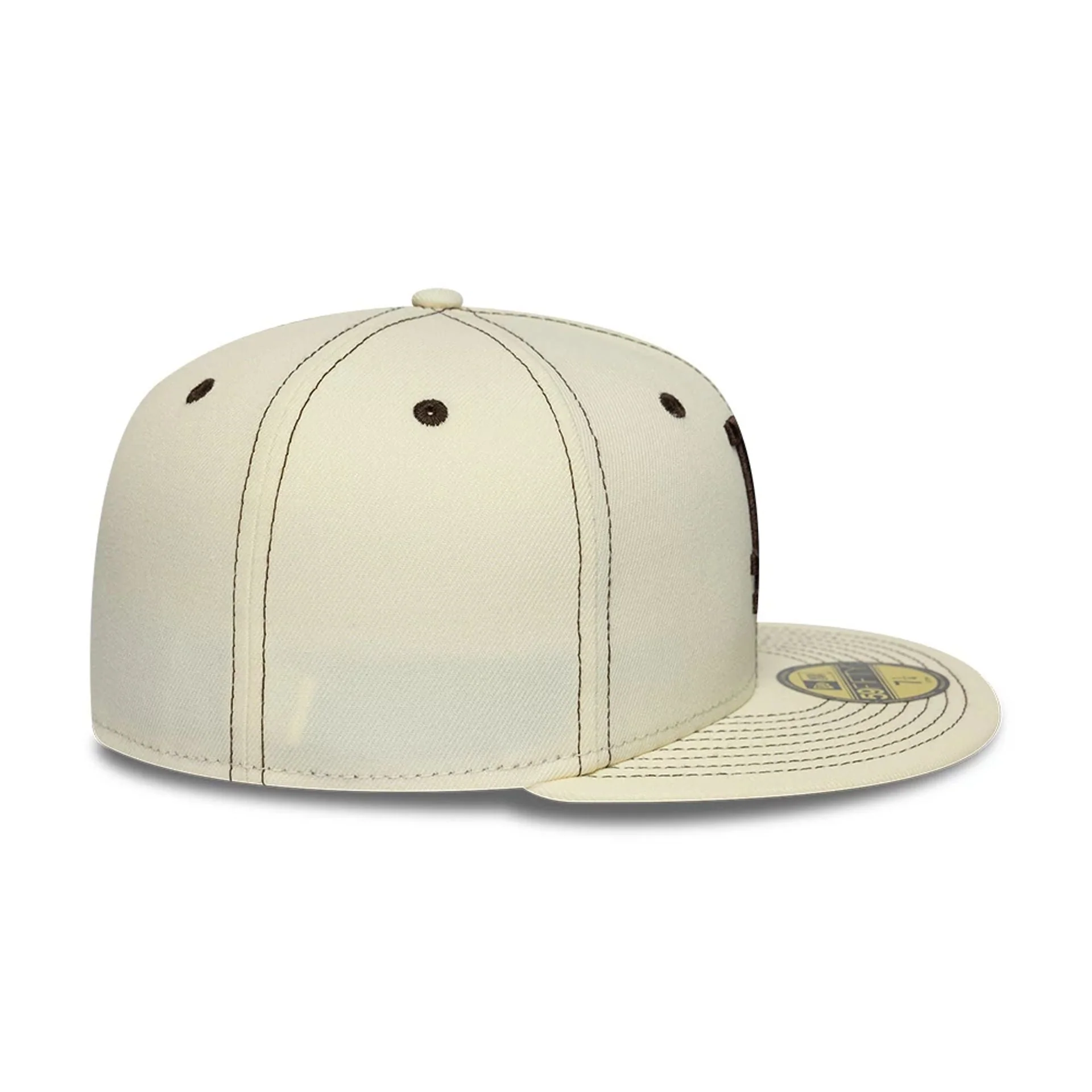 LA Dodgers MLB Contrast White 59FIFTY Fitted Cap - Image 6