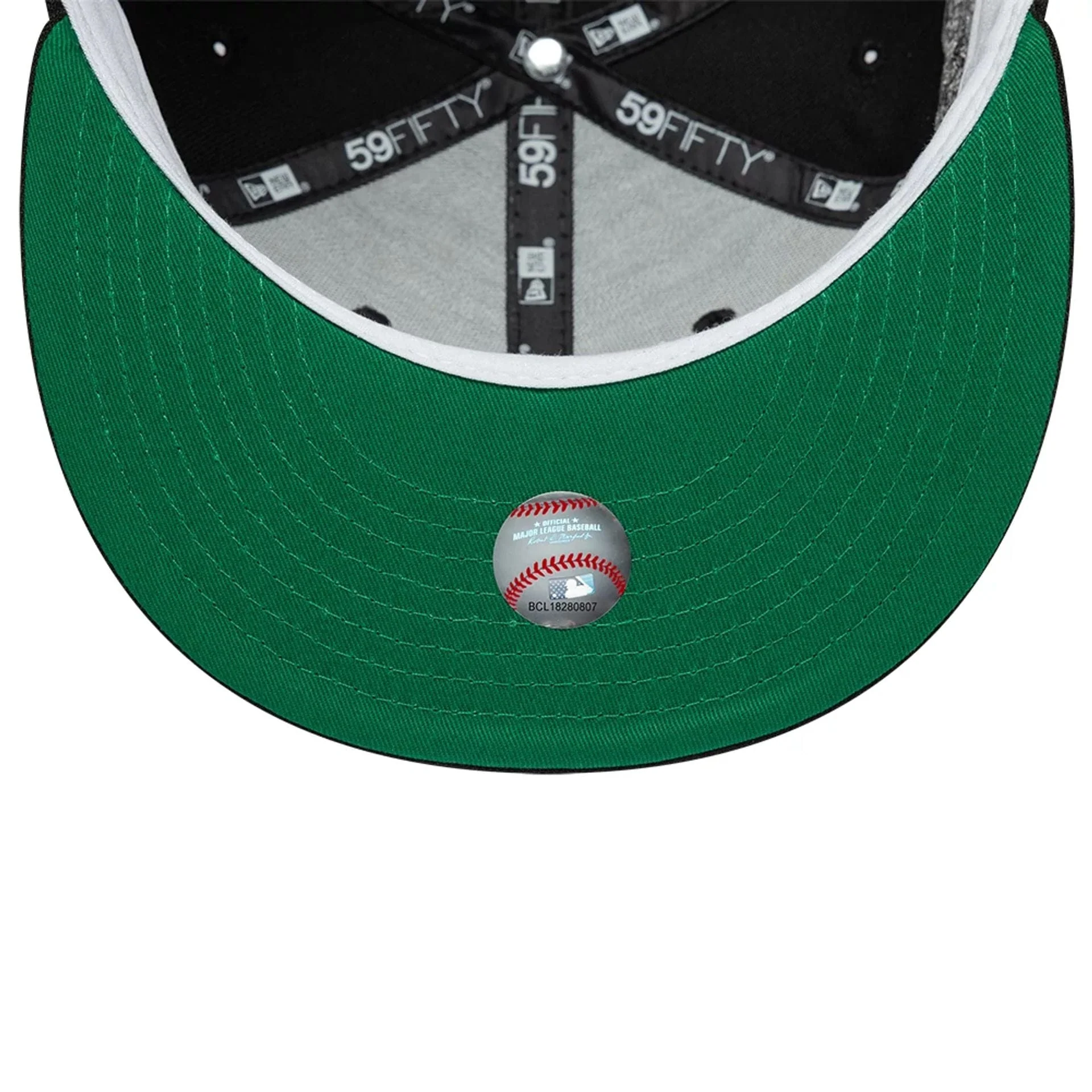 LA Dodgers MLB Cooperstown Black 59FIFTY Fitted Cap - Image 2