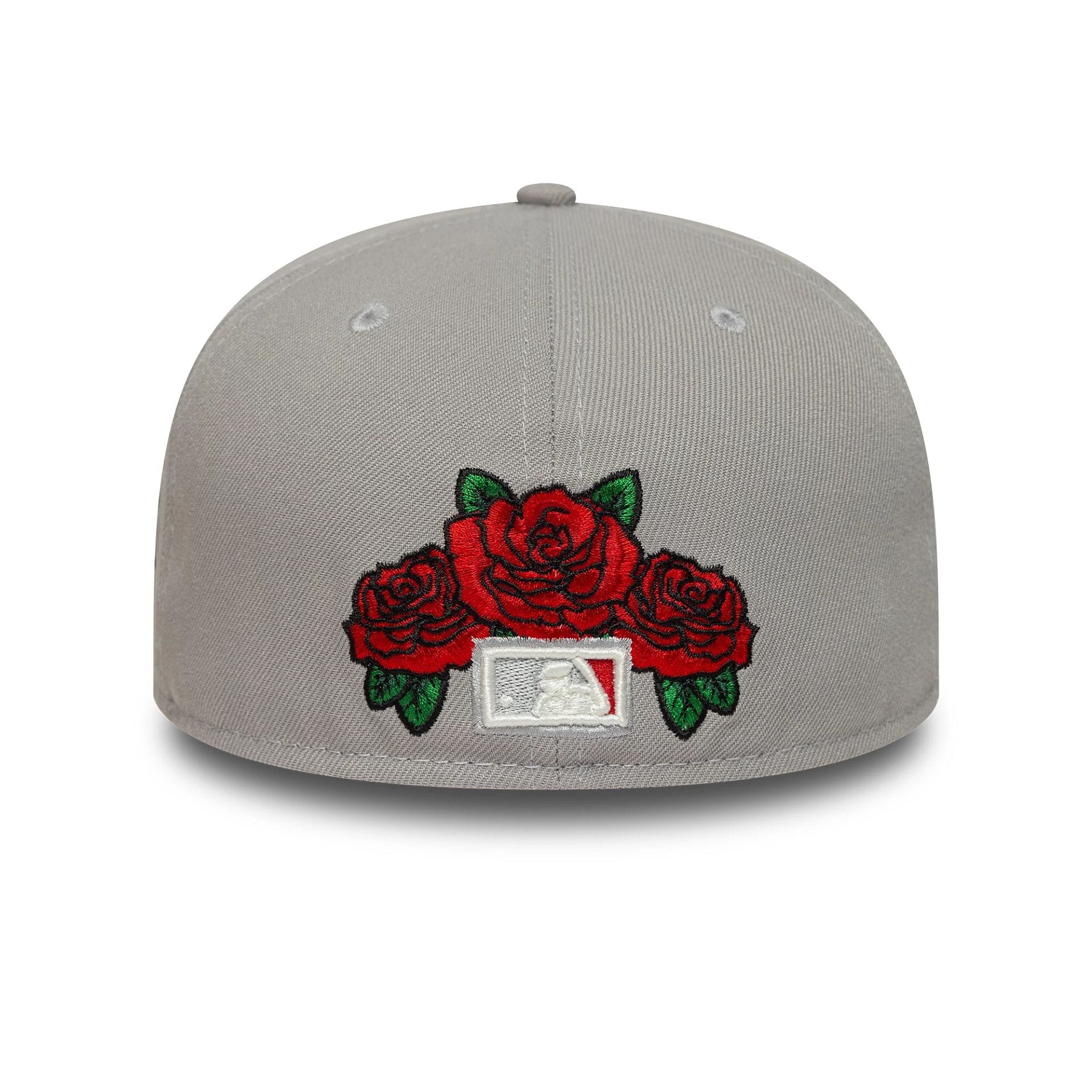 LA Dodgers MLB Cooperstown Floral Grey 59FIFTY Fitted Cap - Image 6