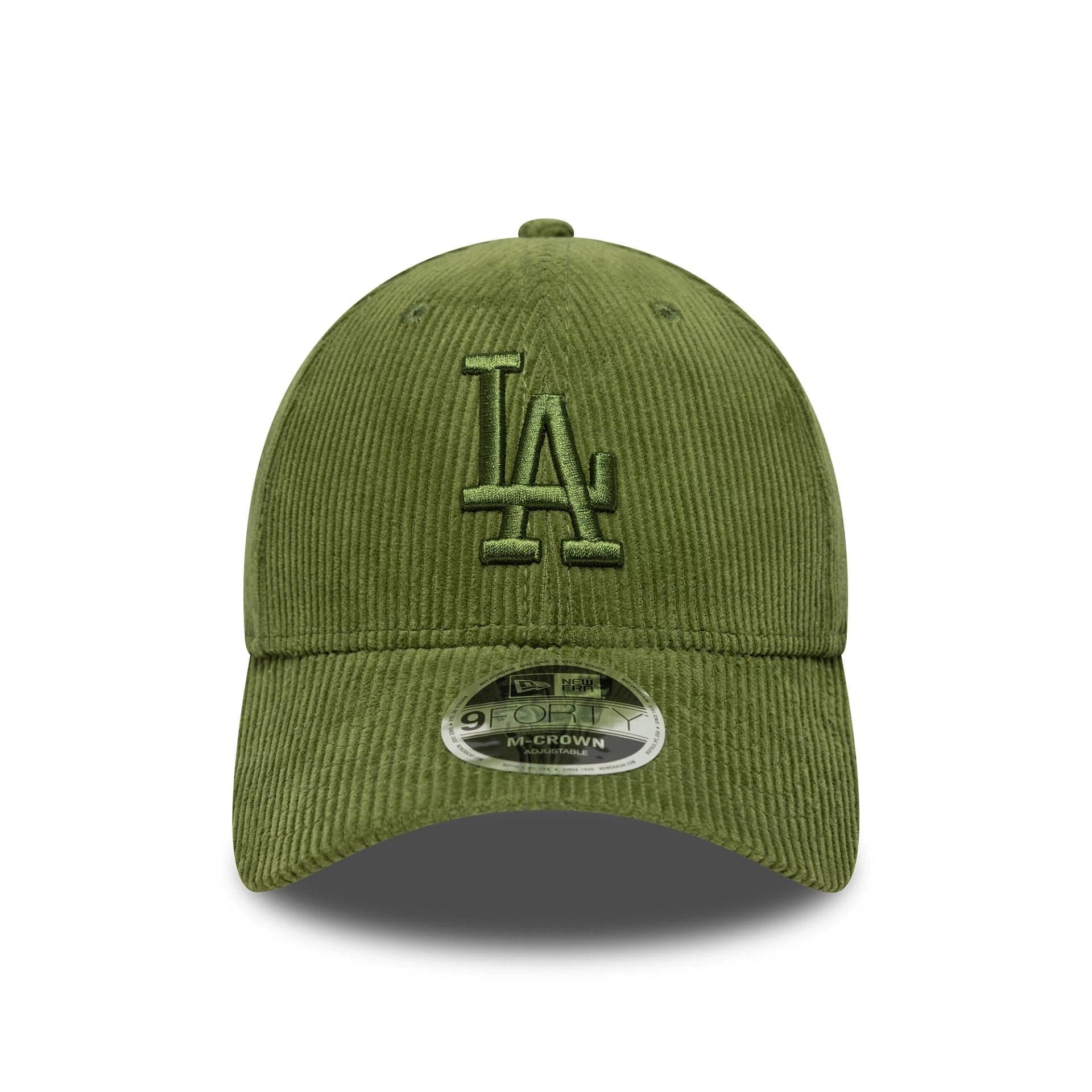LA Dodgers MLB Cord Dark Green 9FORTY M-Crown Adjustable Cap - Image 2