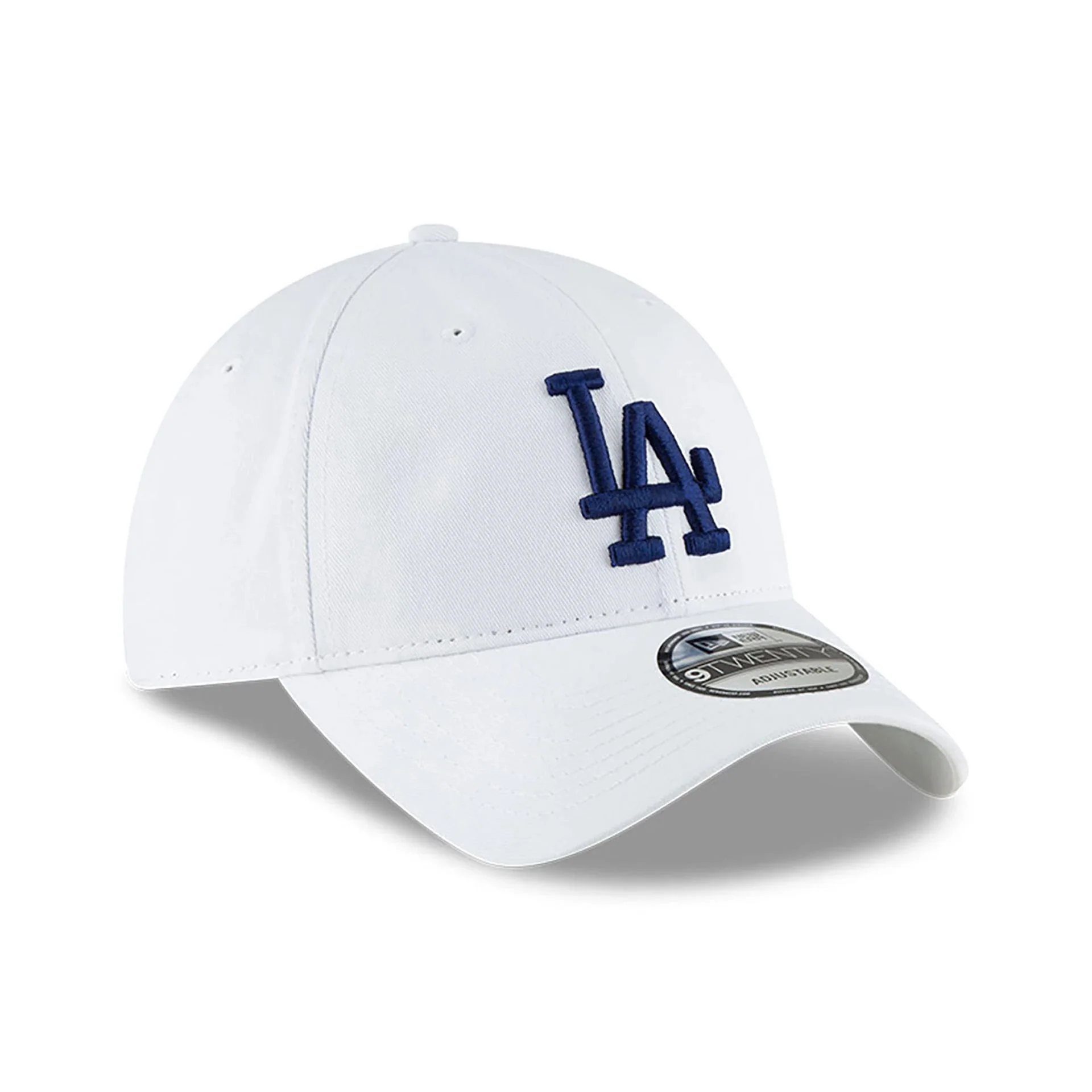 LA Dodgers MLB Core Classic White 9TWENTY Adjustable Cap - Image 3