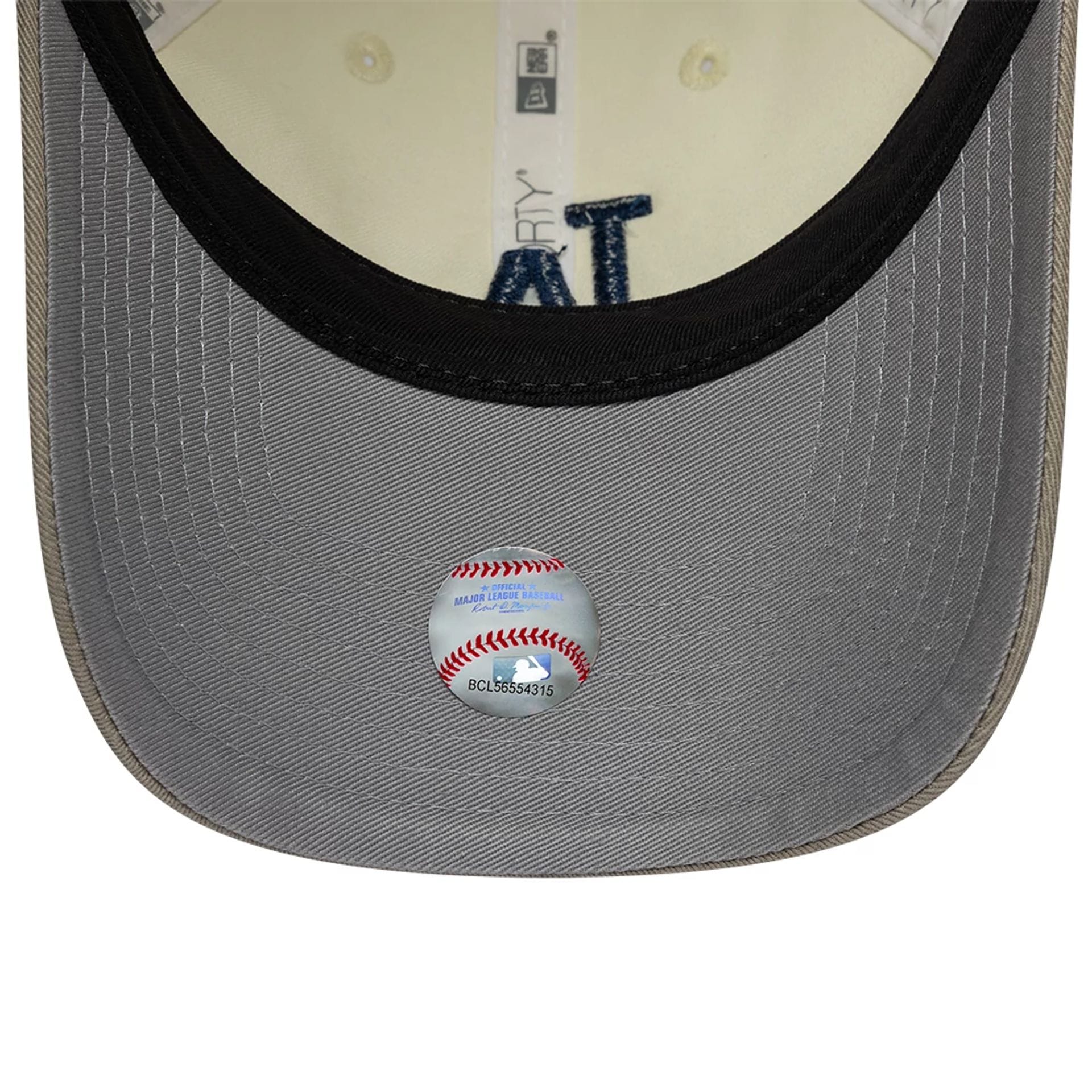 LA Dodgers MLB Cream 9FORTY Unstructured Adjustable Cap - Image 2