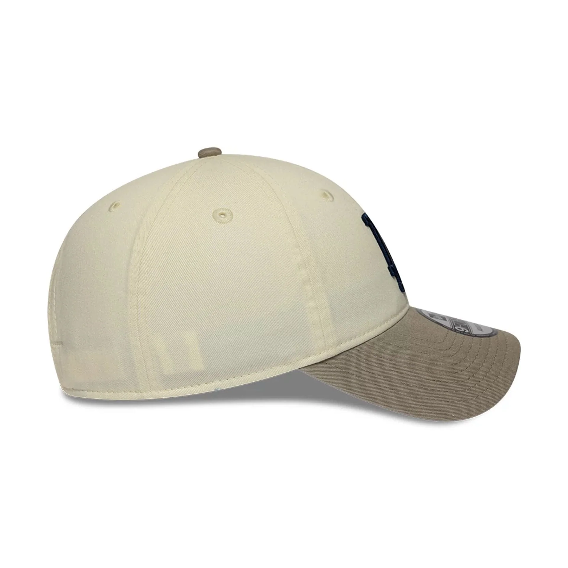 LA Dodgers MLB Cream 9FORTY Unstructured Adjustable Cap - Image 6