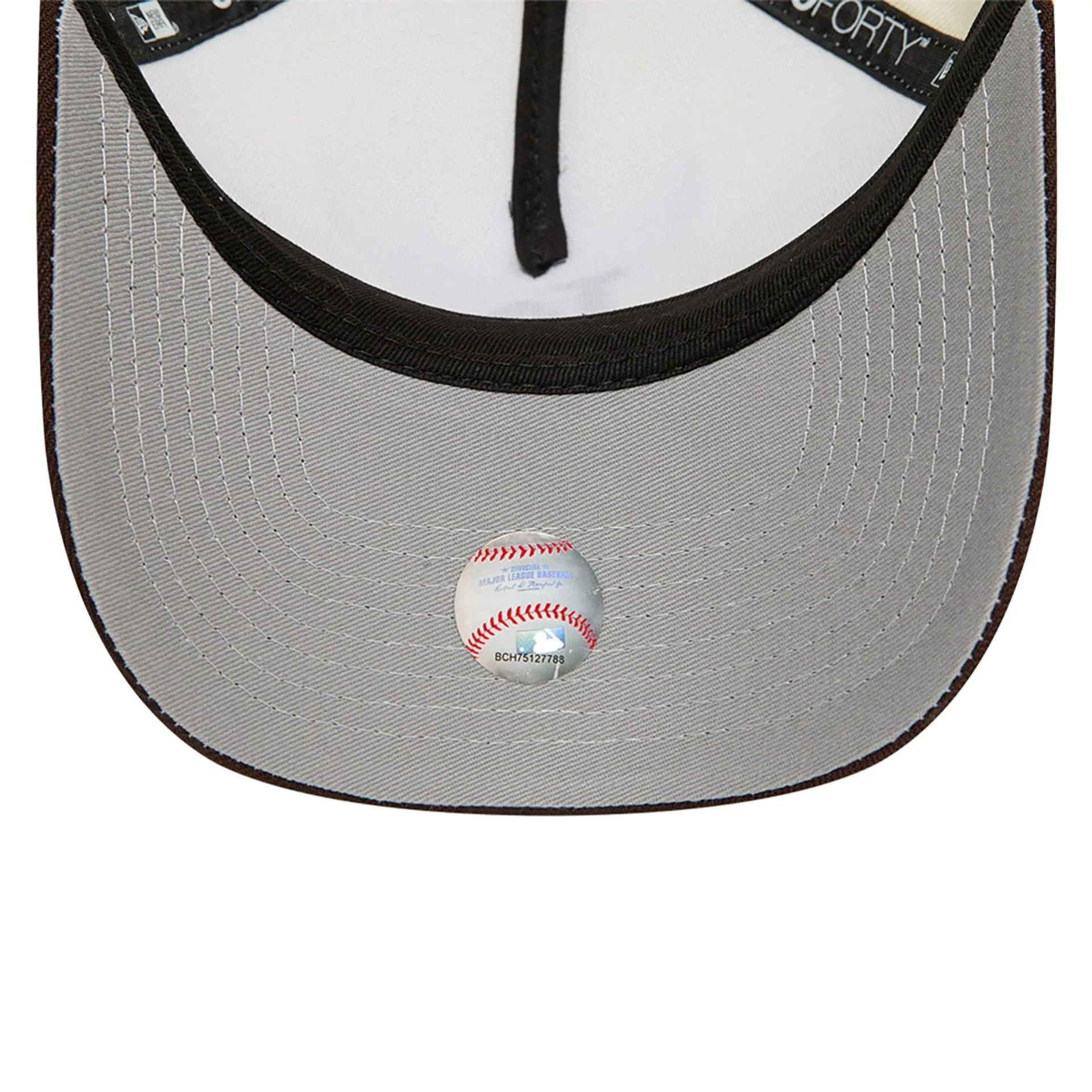 LA Dodgers MLB Cream A-Frame Cap - Image 2