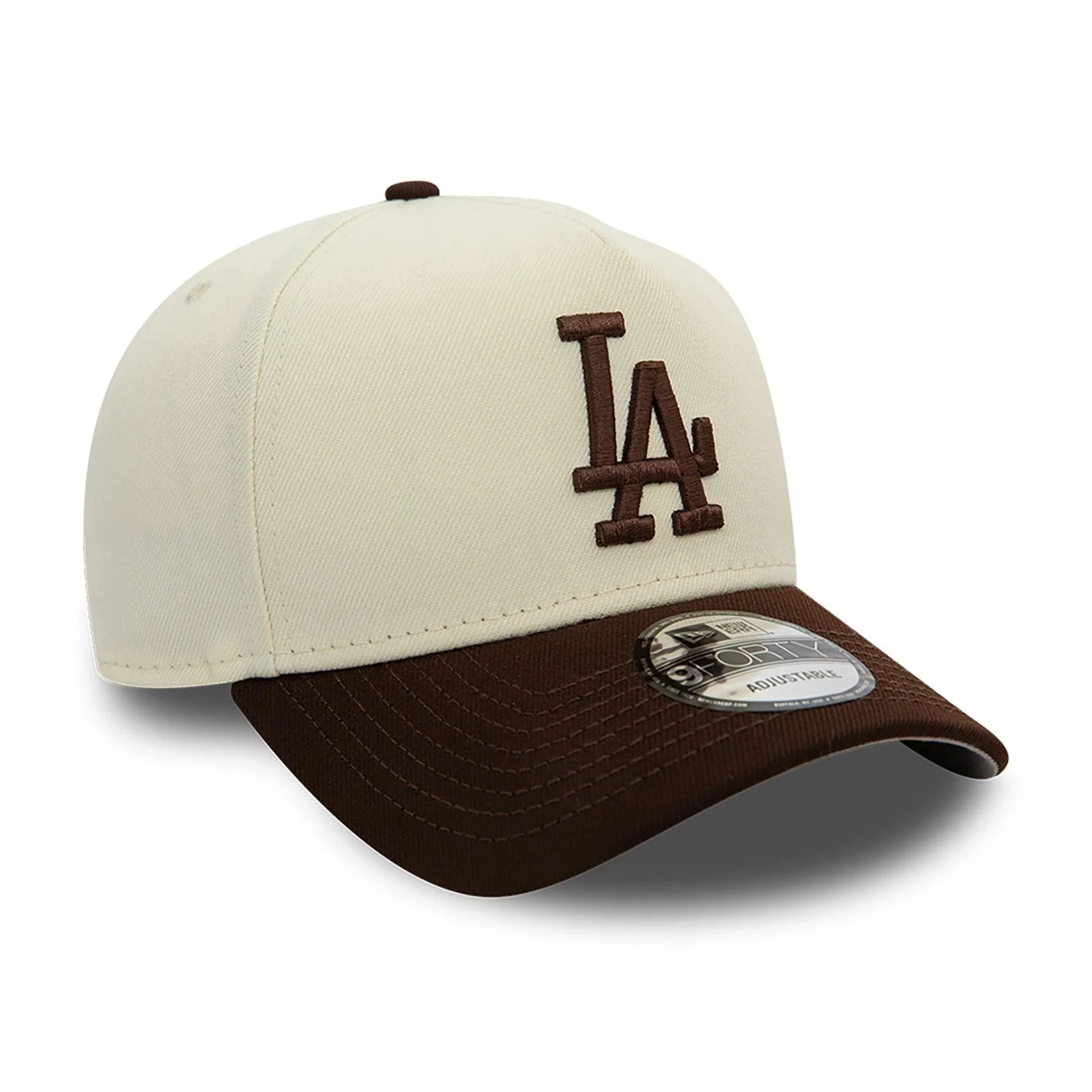 LA Dodgers MLB Cream A-Frame Cap - Image 4