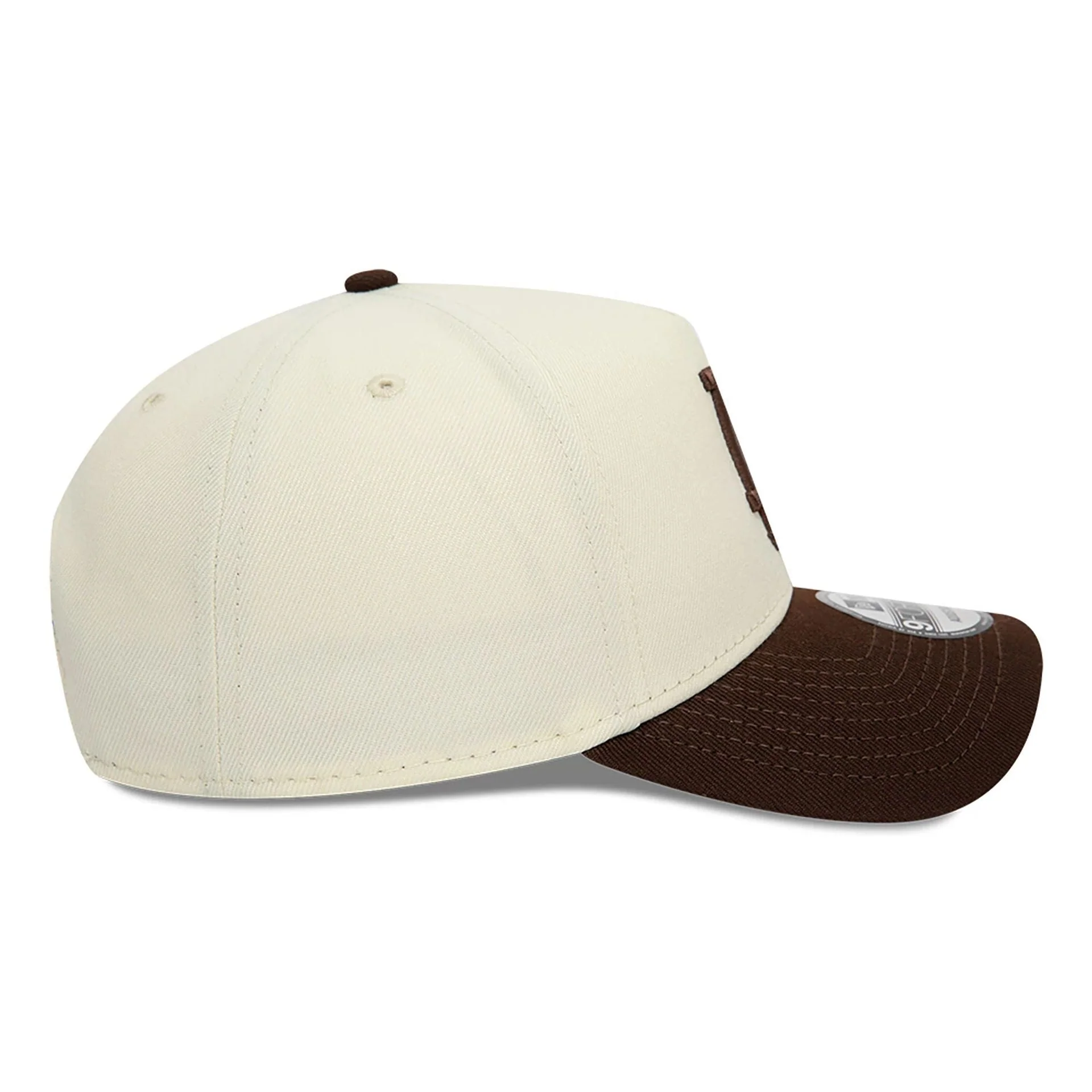 LA Dodgers MLB Cream A-Frame Cap - Image 5