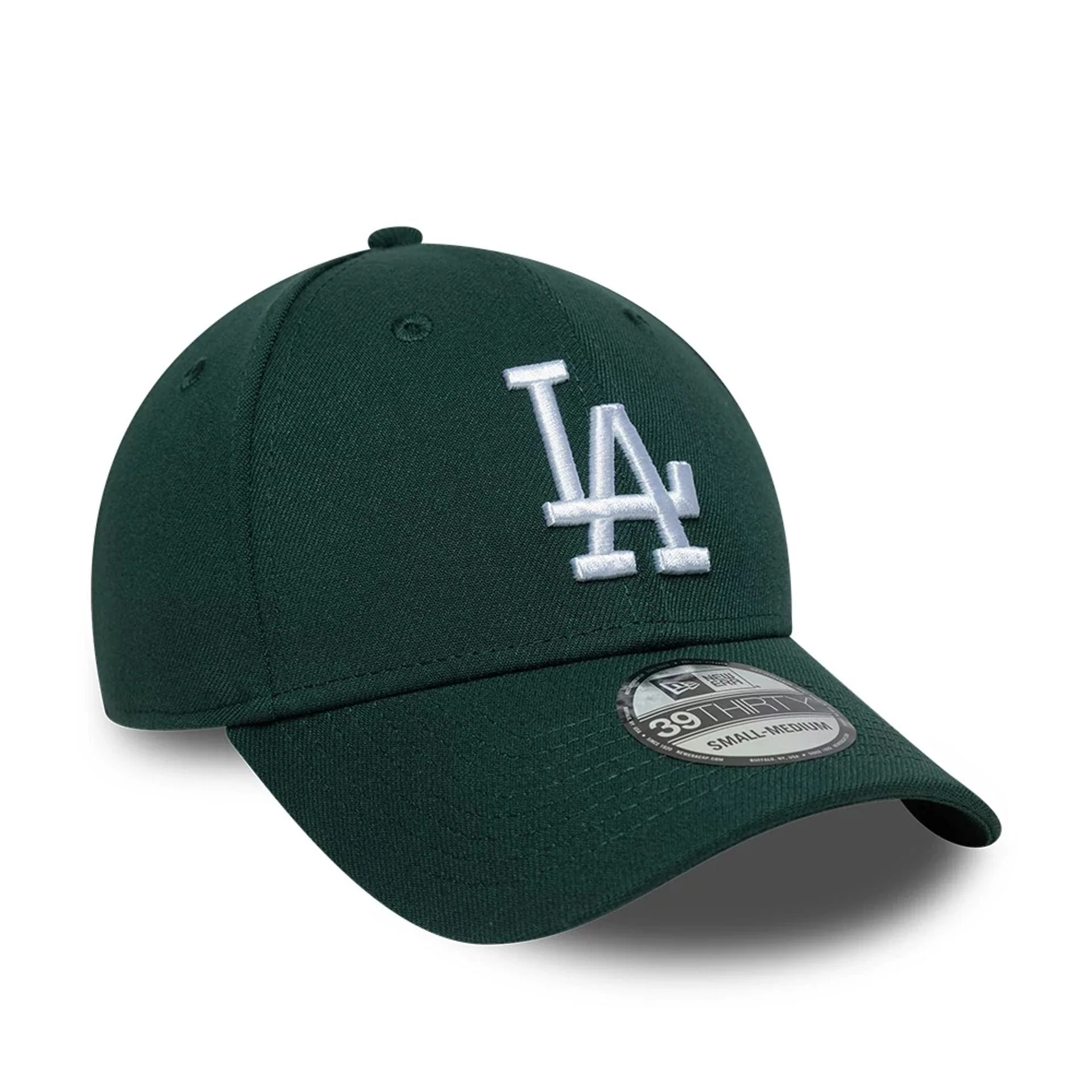 LA Dodgers MLB Dark Green 39THIRTY Stretch Fit Cap - Image 3