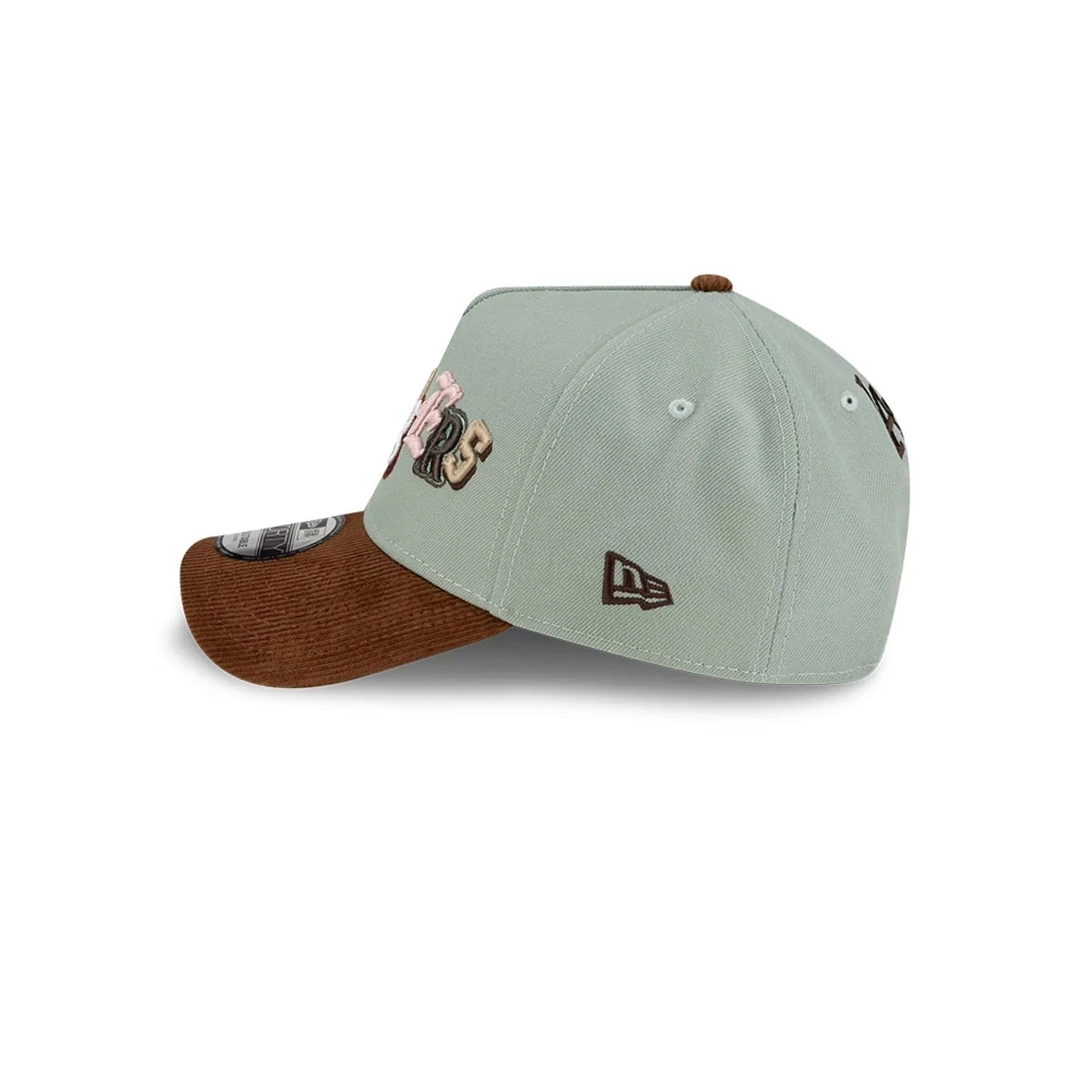LA Dodgers MLB DIY Note Dark Brown 9FORTY A-Frame Cap - Image 7
