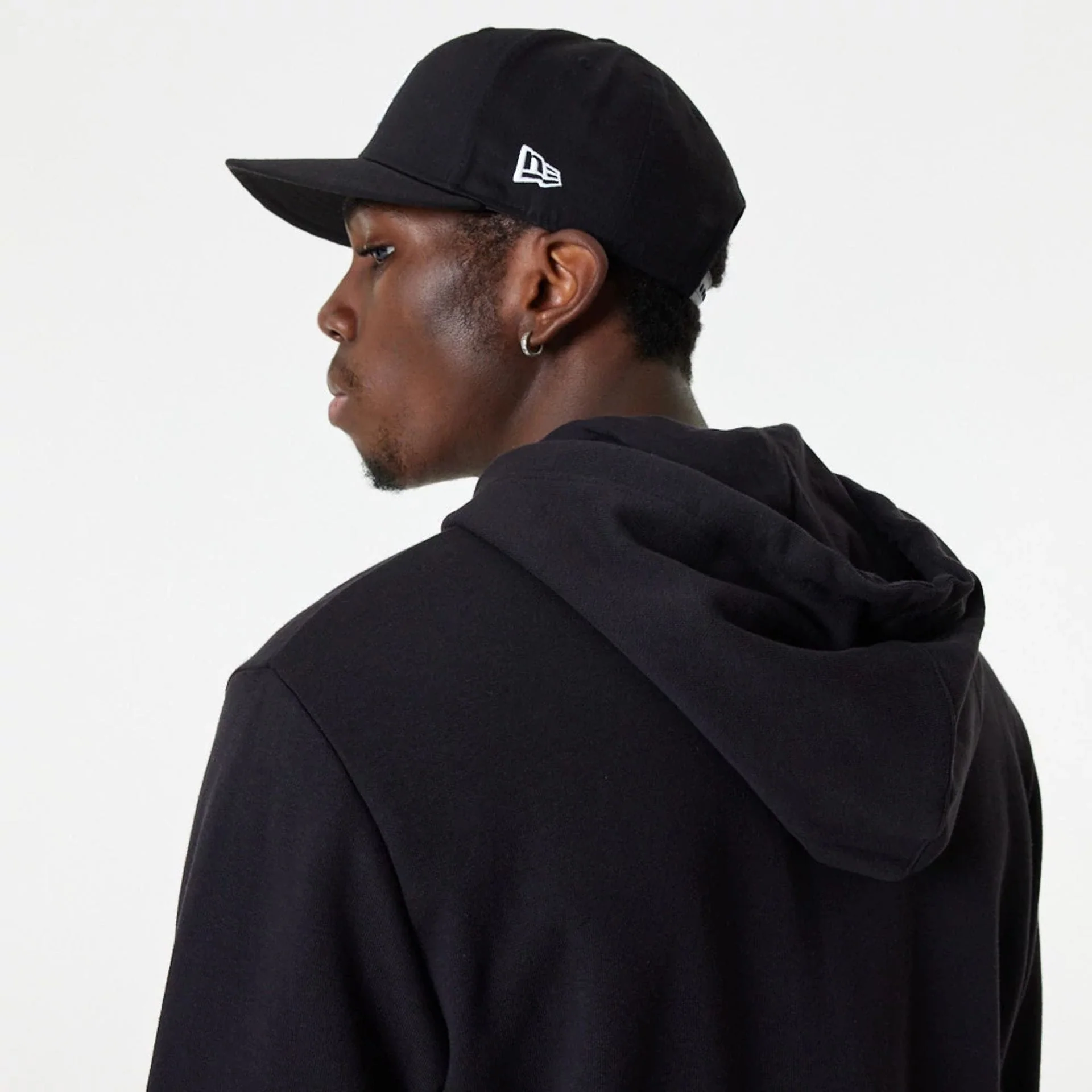 LA Dodgers MLB Essential Black Full Zip Hoodie - Image 5