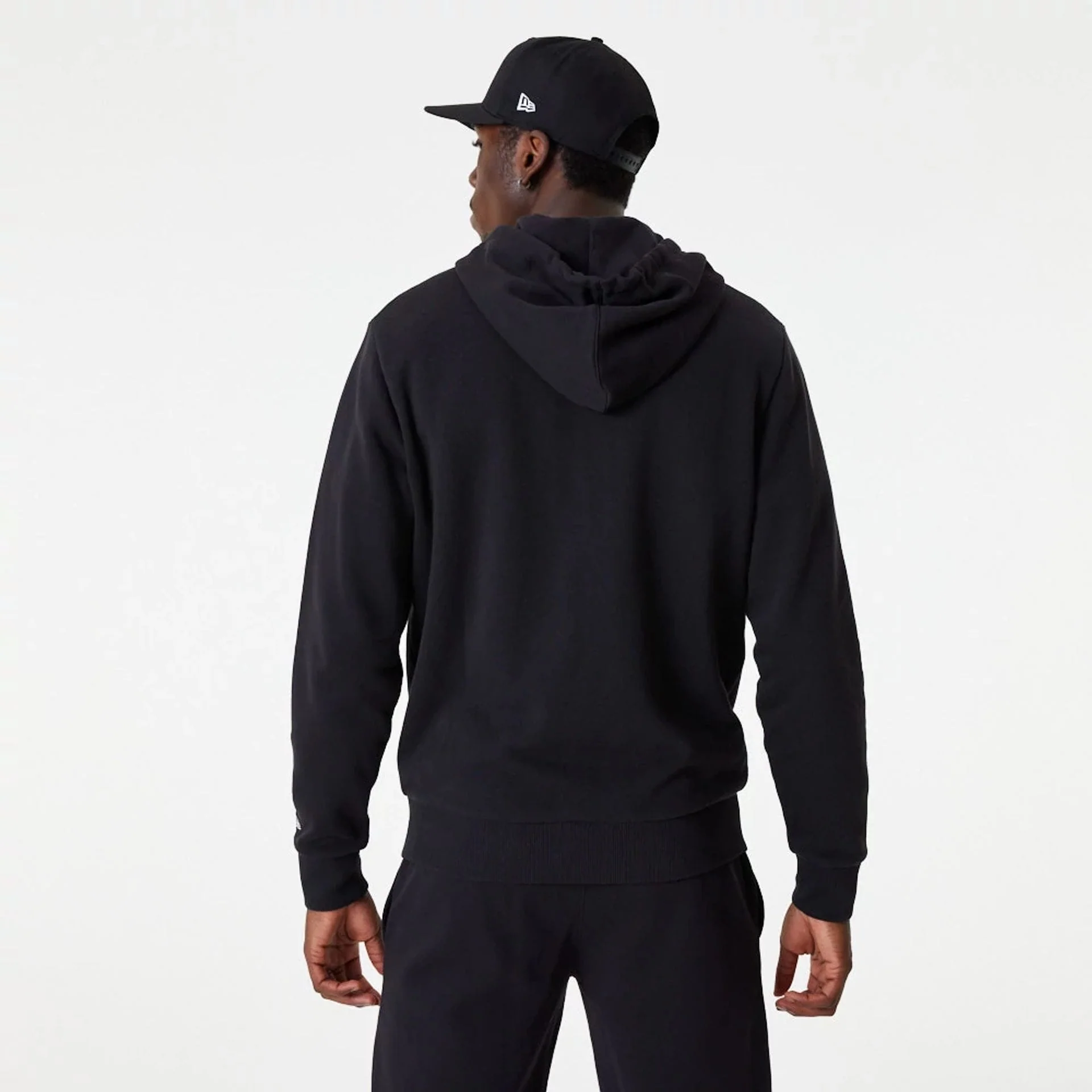 LA Dodgers MLB Essential Black Full Zip Hoodie - Image 6