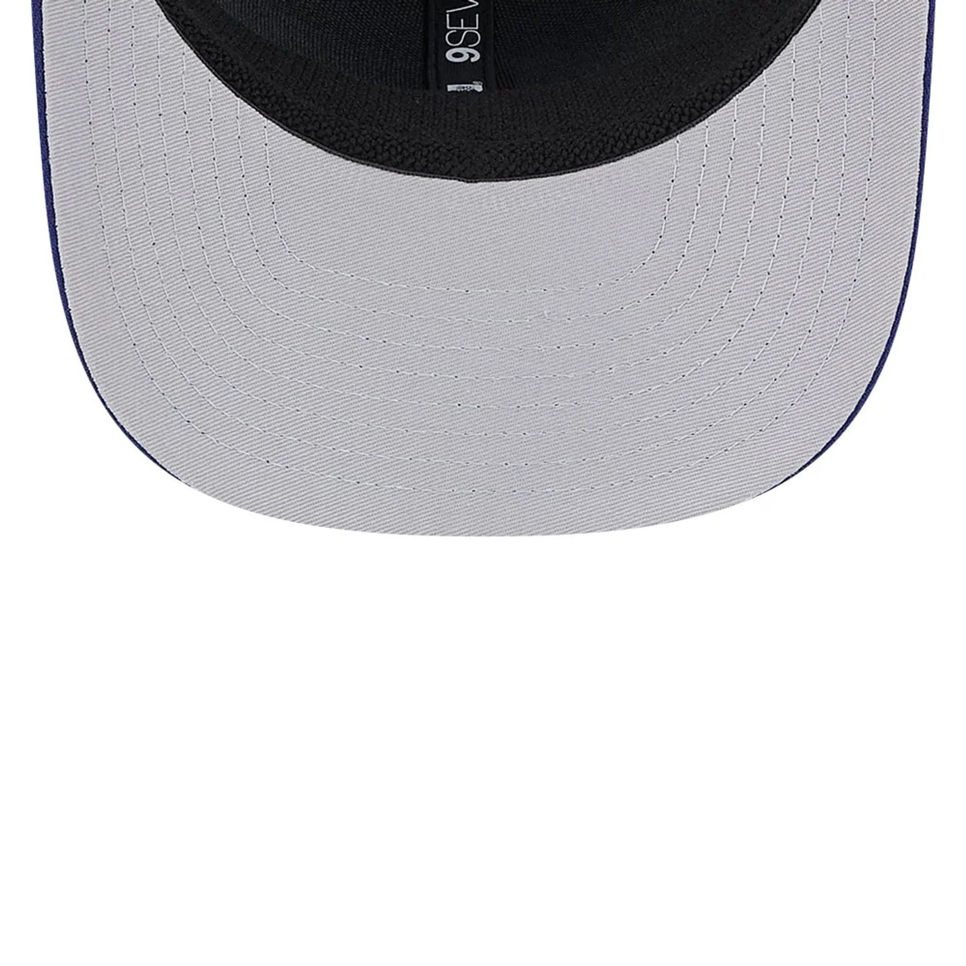 LA Dodgers MLB Evergreen Dark Blue 9SEVENTY Stretch Snap Adjustable Cap - Image 2