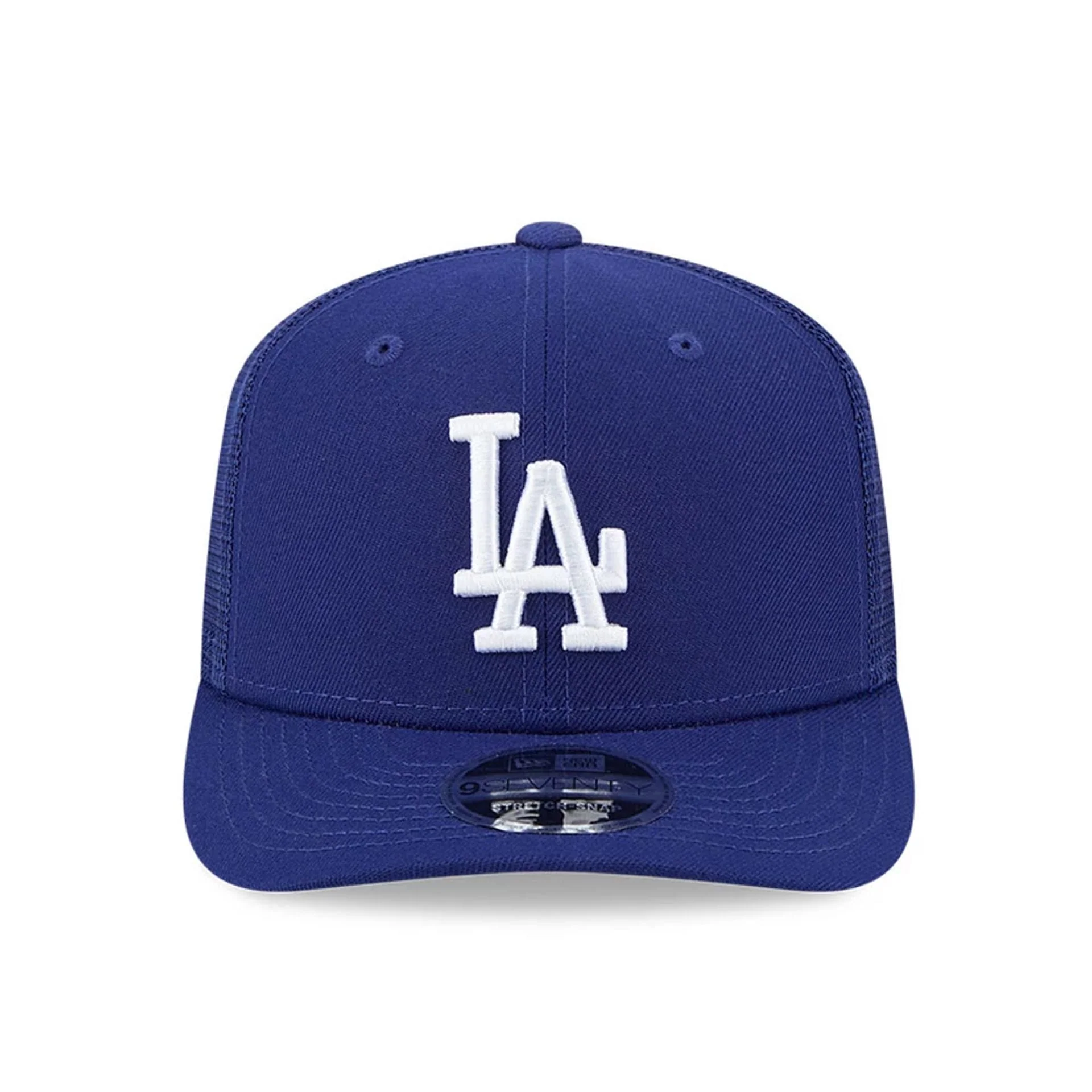 LA Dodgers MLB Evergreen Dark Blue 9SEVENTY Stretch Snap Adjustable Cap - Image 3