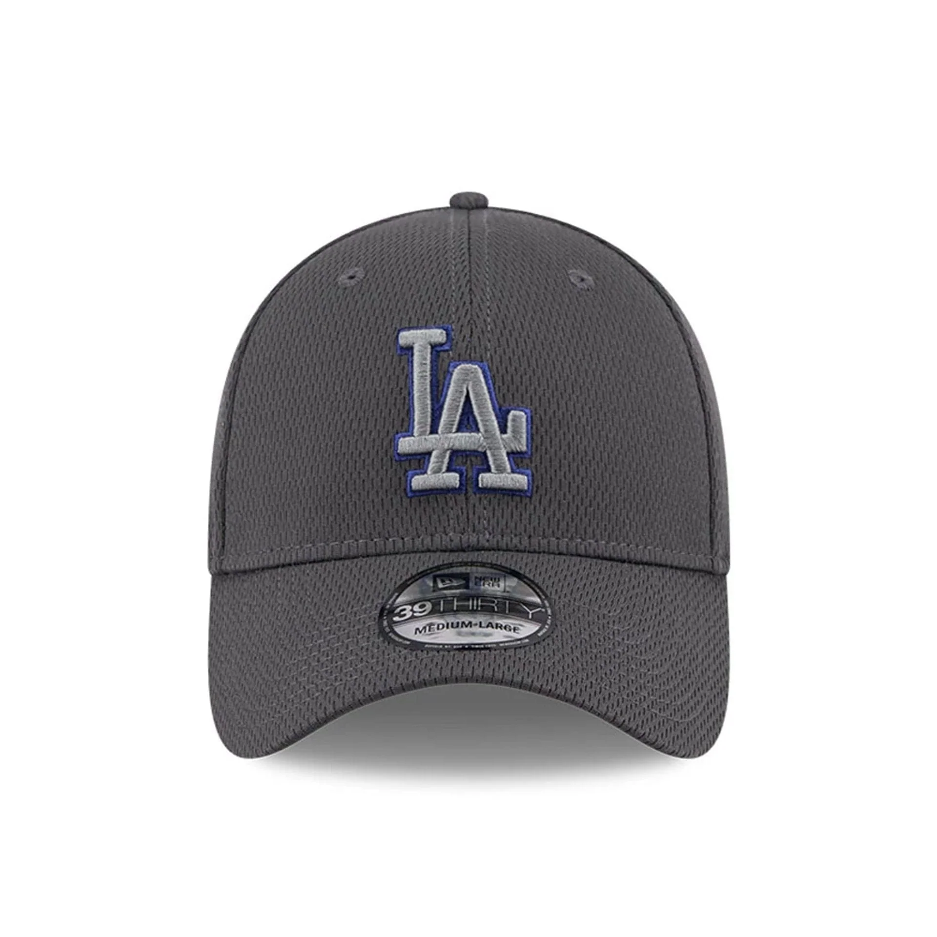 LA Dodgers MLB Evergreen Dark Grey 39THIRTY Stretch Fit Cap - Image 2