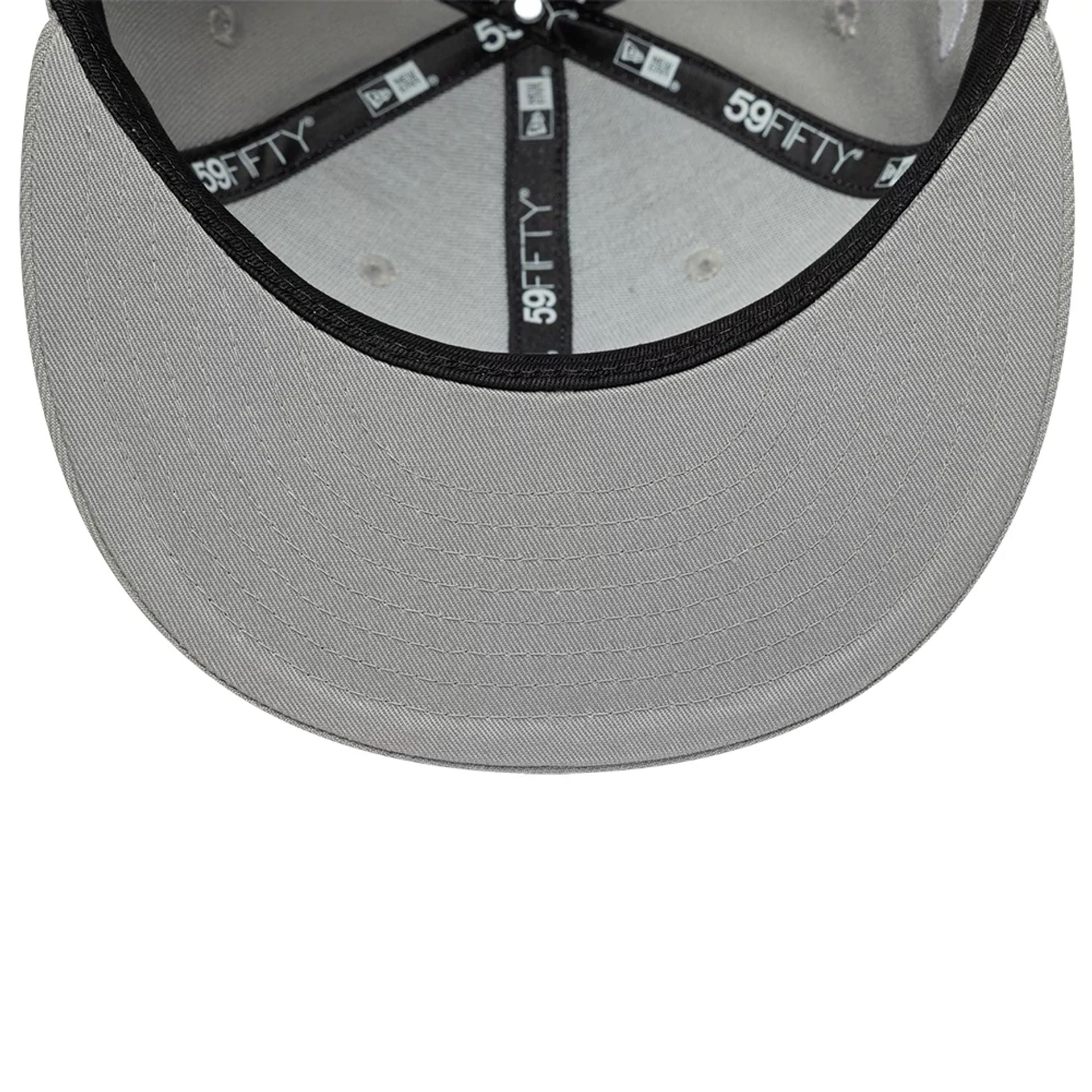 LA Dodgers MLB Faux Pearl Cloud Grey 59FIFTY Fitted Cap - Image 5