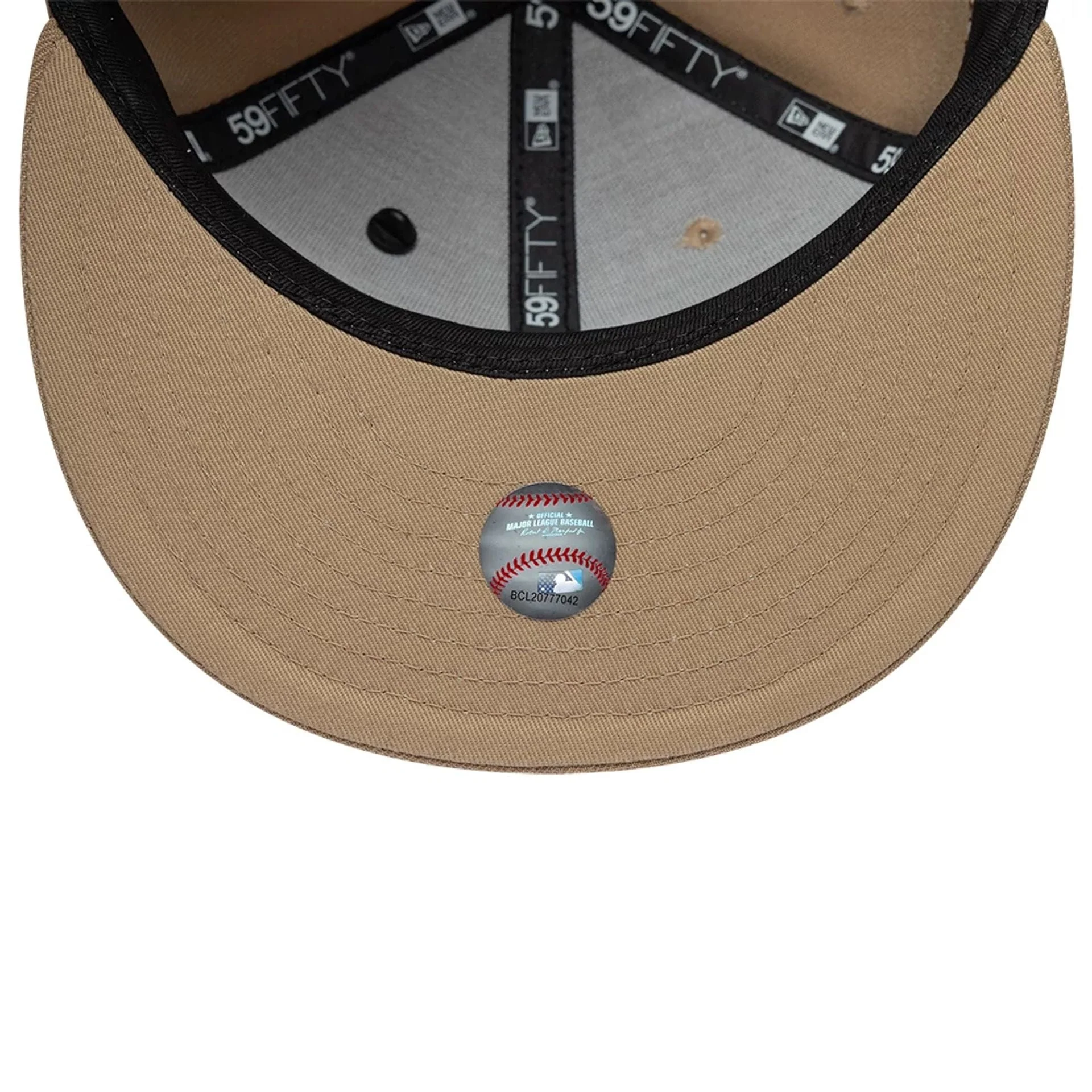 LA Dodgers MLB Food Beige 59FIFTY Fitted Cap - Image 7