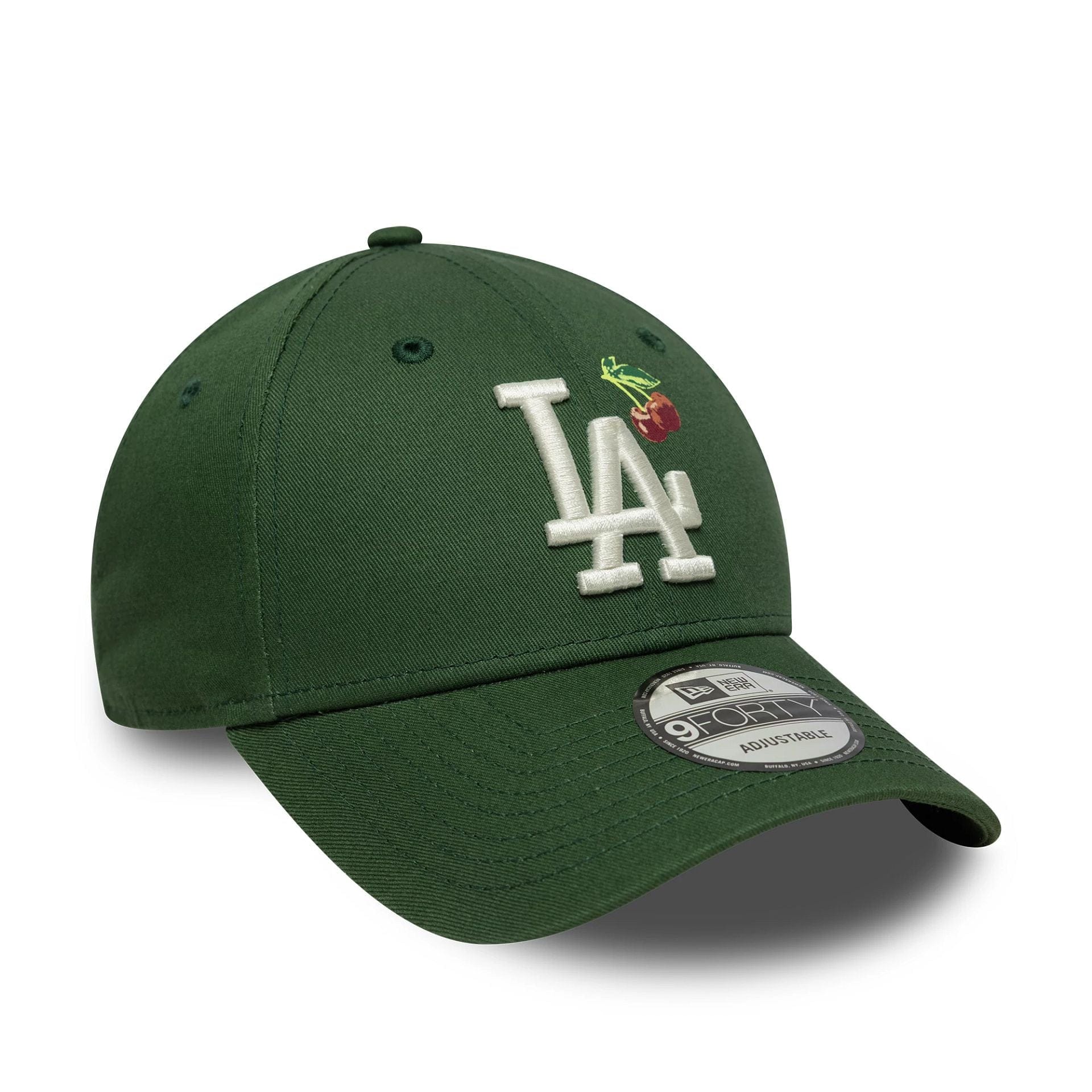 LA Dodgers MLB Fruit Icon Dark Green 9FORTY Cap - Image 3