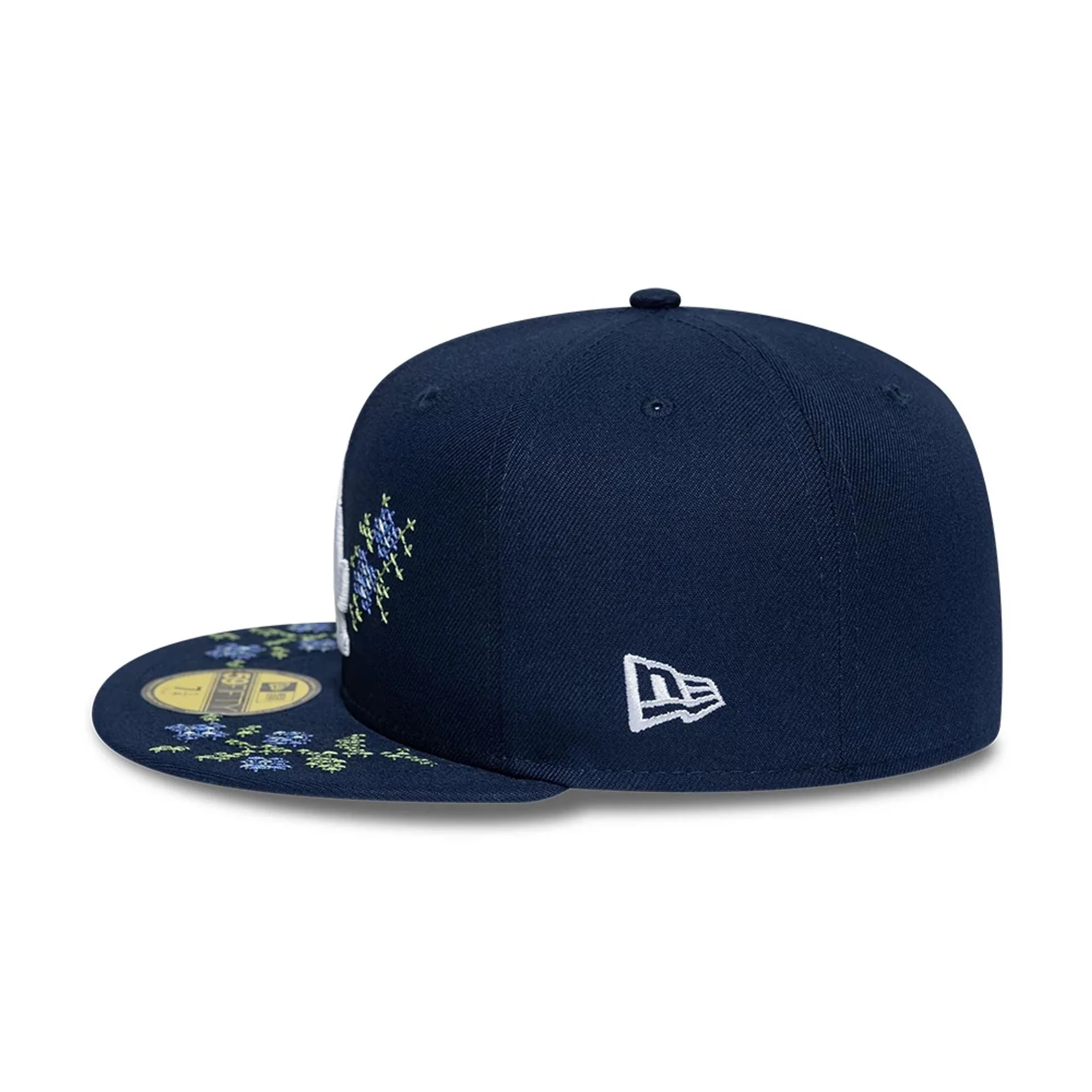 LA Dodgers MLB Garden Dark Blue 59FIFTY Fitted Cap - Image 5
