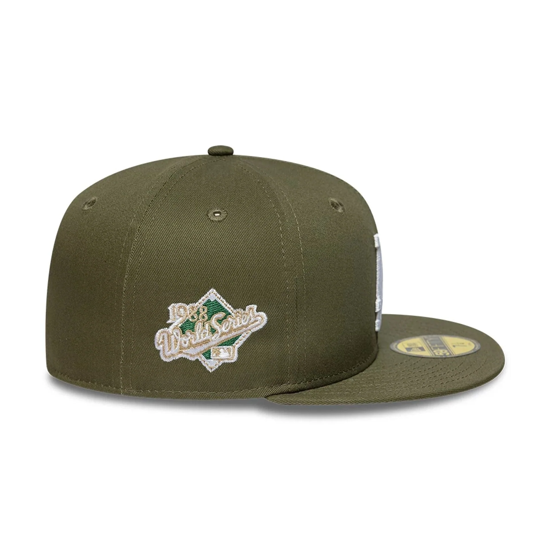 LA Dodgers MLB Green 59FIFTY Fitted Cap - Image 4