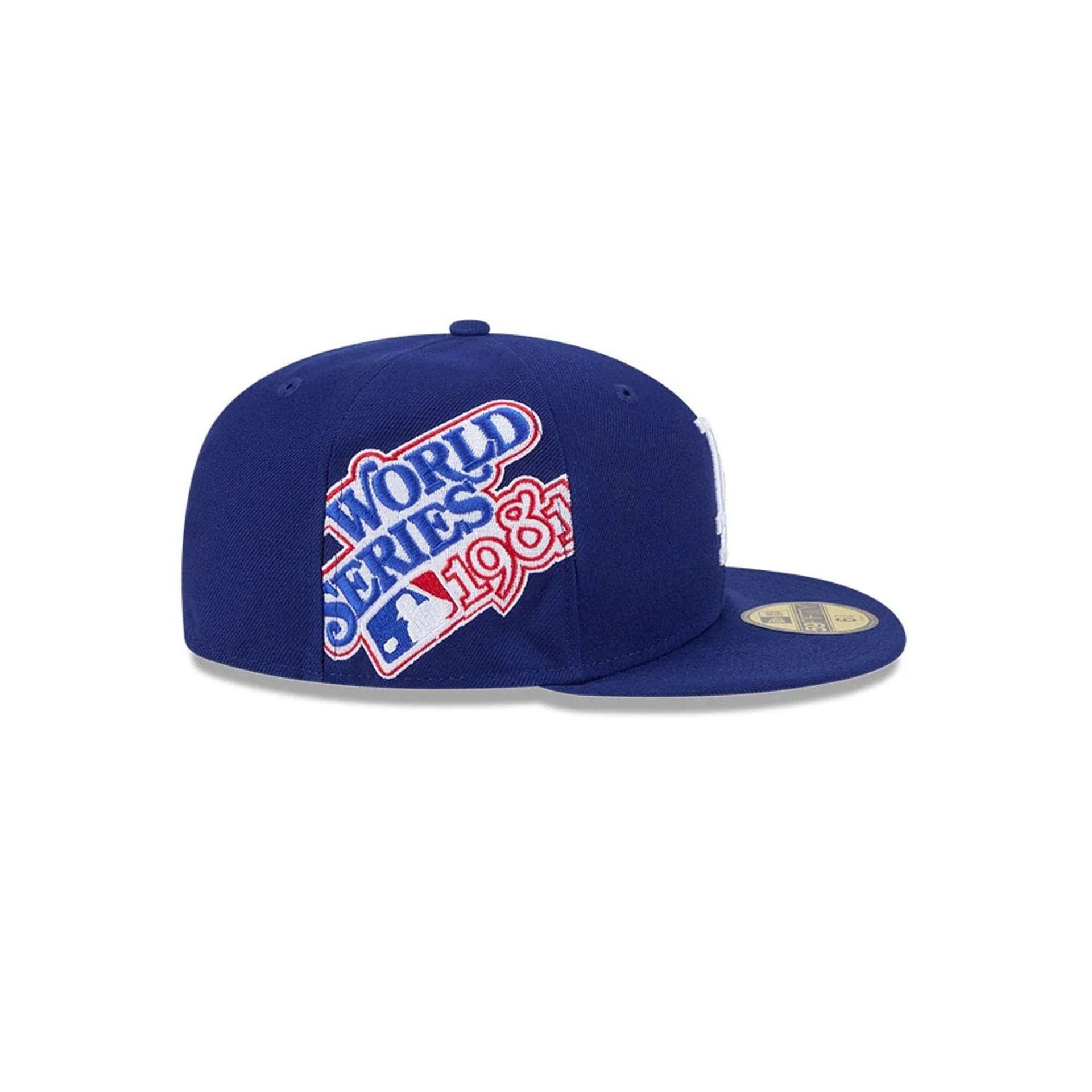 LA Dodgers MLB Hidden Hit Dark Blue 59FIFTY Fitted Cap - Image 5