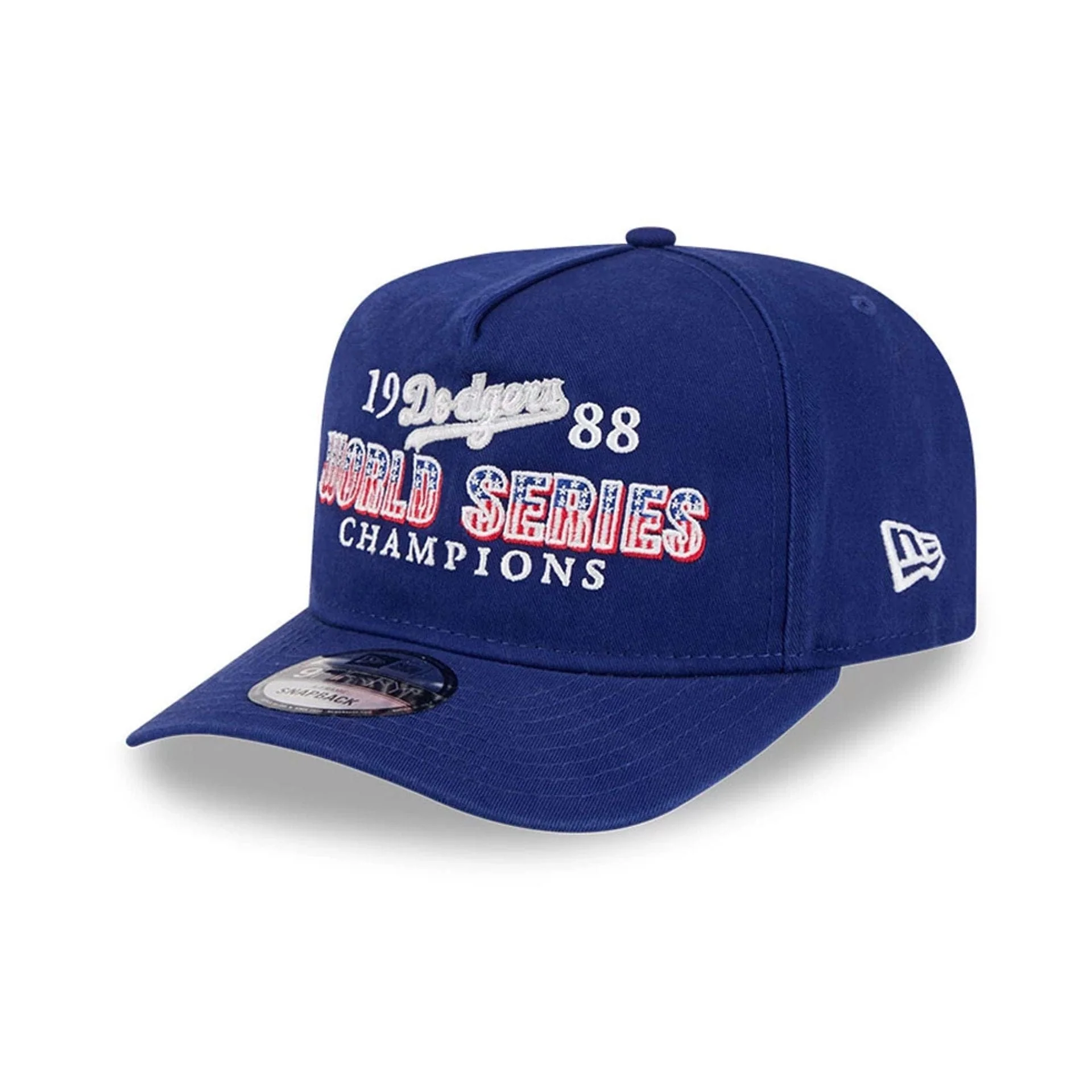 LA Dodgers MLB Historic Navy 9FIFTY A-Frame Snapback Adjustable Cap - Image 4
