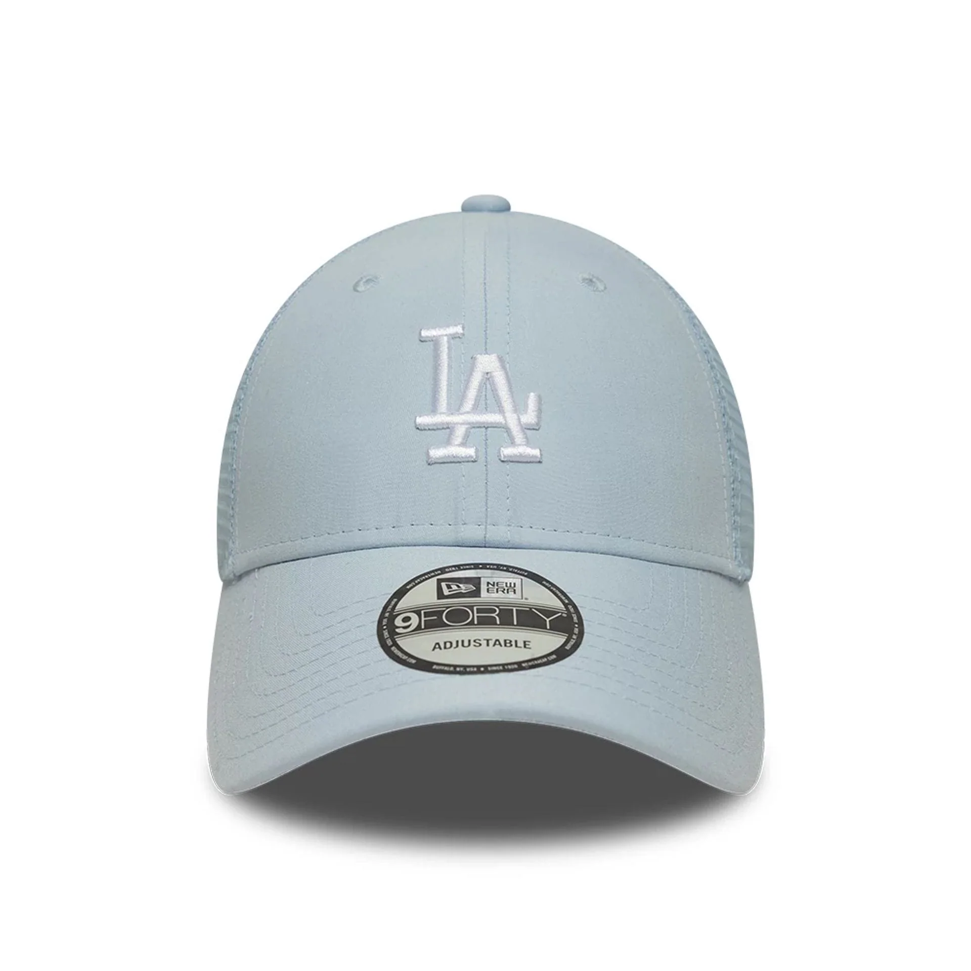 LA Dodgers MLB Homefield Pastel Blue 9FORTY Trucker Adjustable Cap - Image 2