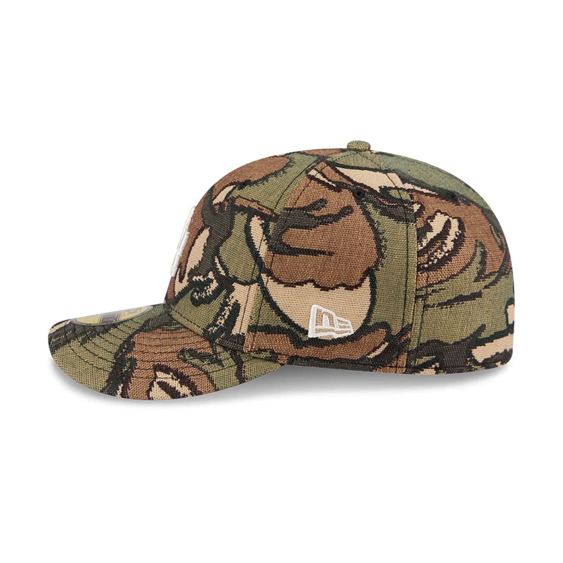 LA Dodgers MLB Jacquard Camo 59FIFTY Fitted Cap - Image 5