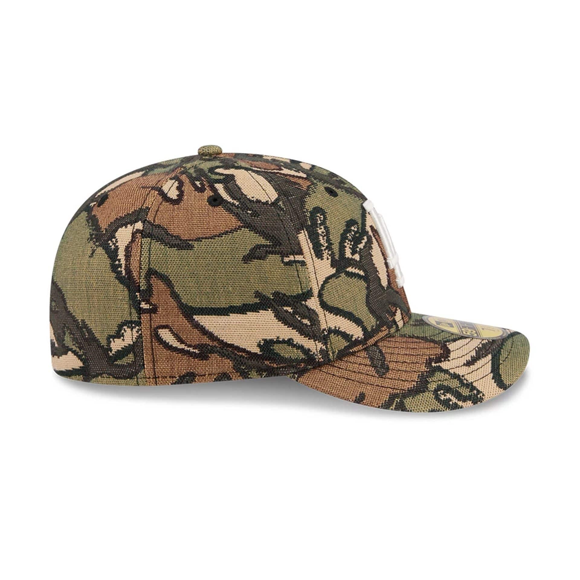 LA Dodgers MLB Jacquard Camo 59FIFTY Fitted Cap - Image 6