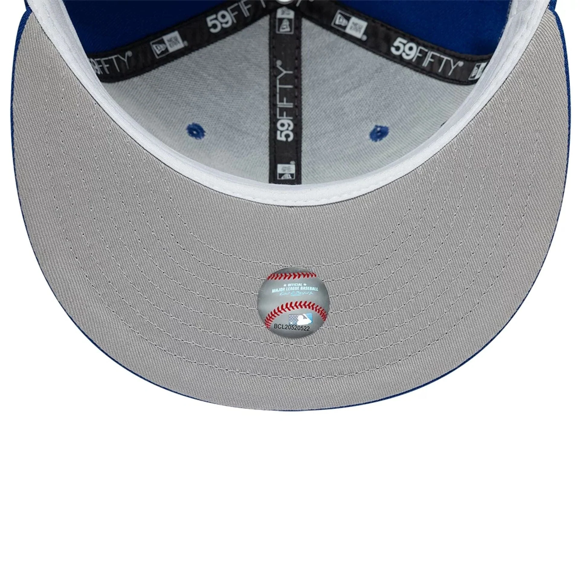 LA Dodgers MLB Kanji Japan Flag Blue 59FIFTY Fitted Cap - Image 2