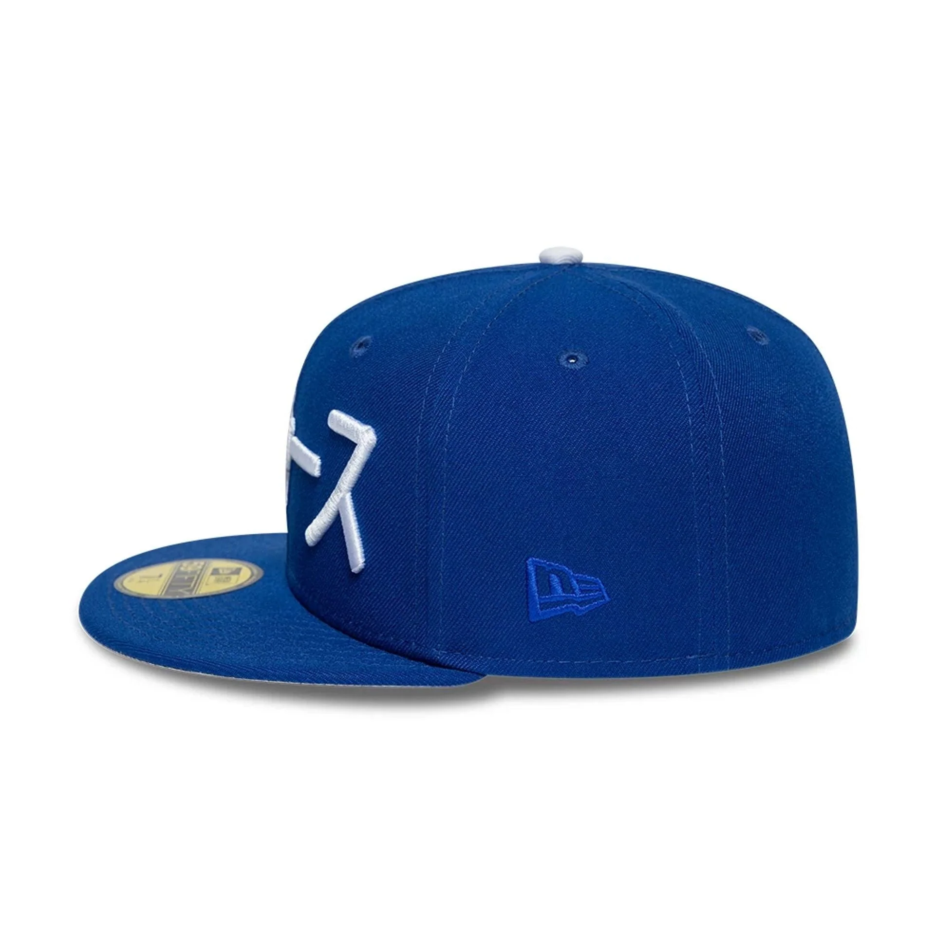 LA Dodgers MLB Kanji Japan Flag Blue 59FIFTY Fitted Cap - Image 7
