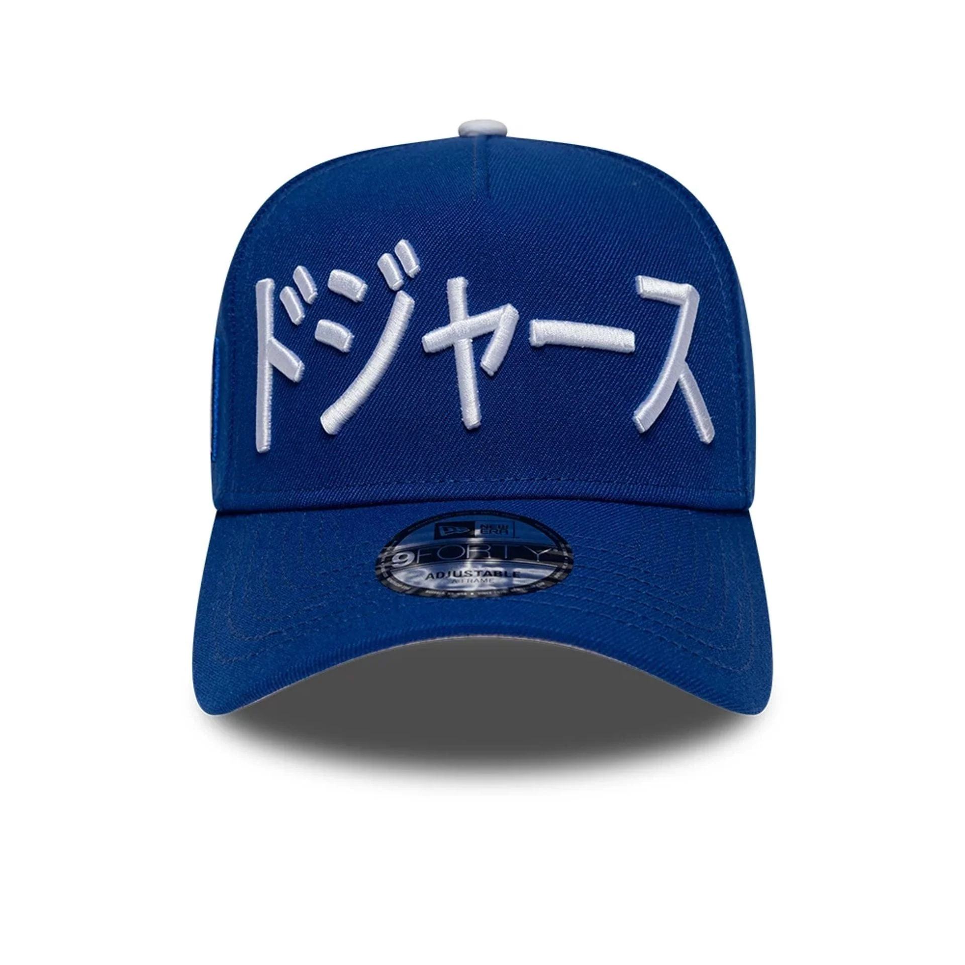 LA Dodgers MLB Kanji Japan Flag Blue 9FORTY A-Frame Cap - Image 3