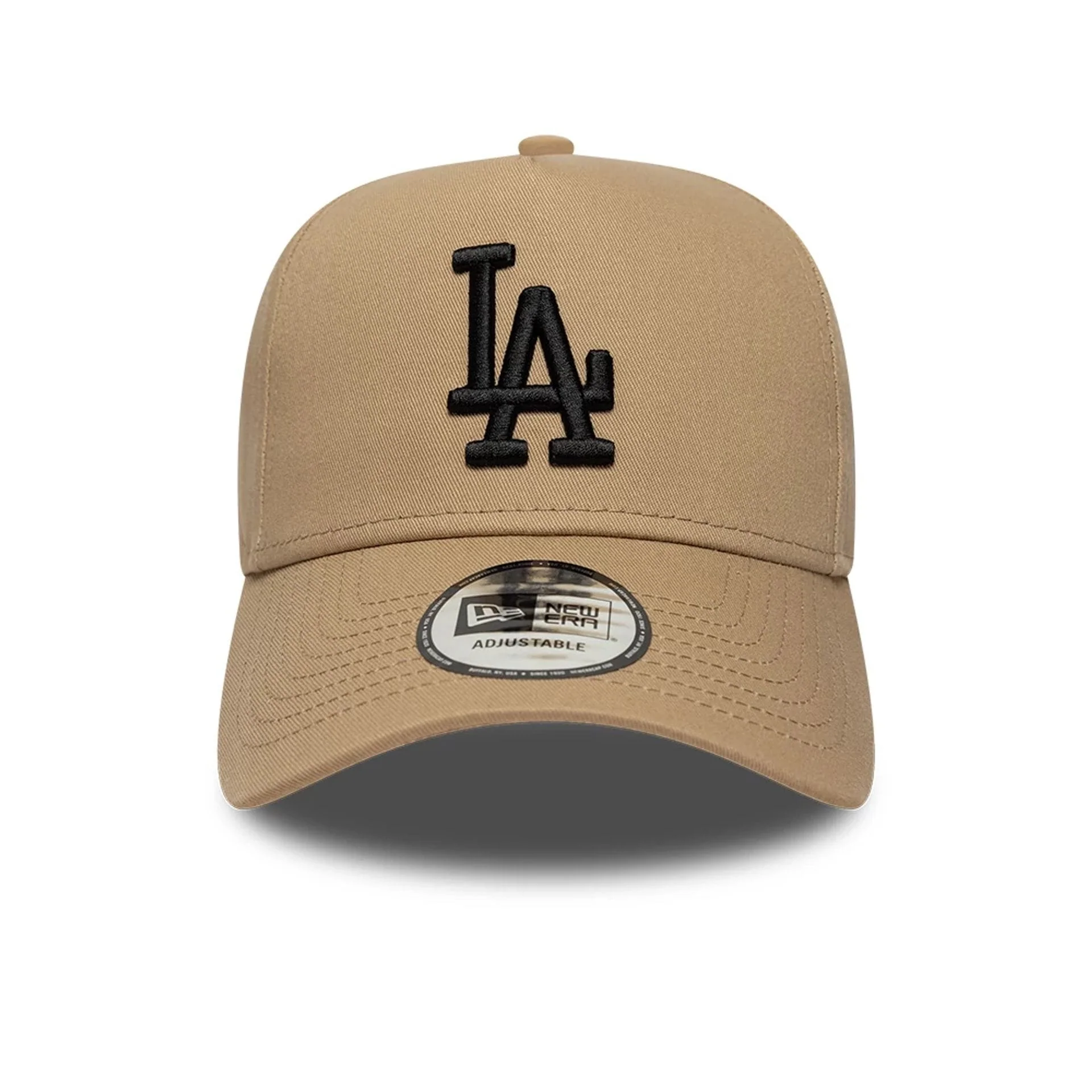 LA Dodgers MLB League Essential Light Beige 9FORTY E-Frame Adjustable Cap - Image 2
